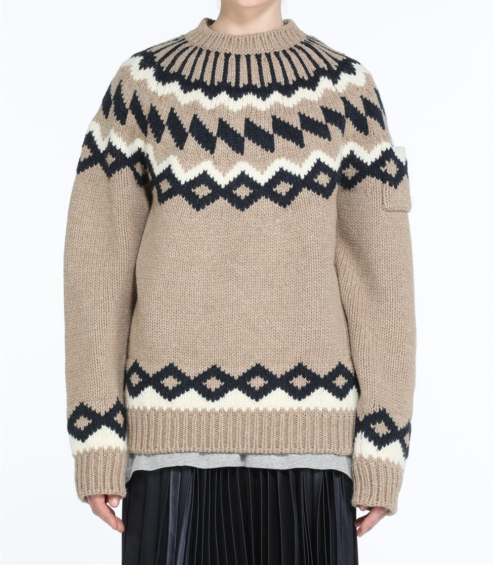 Sweater Beige Mix