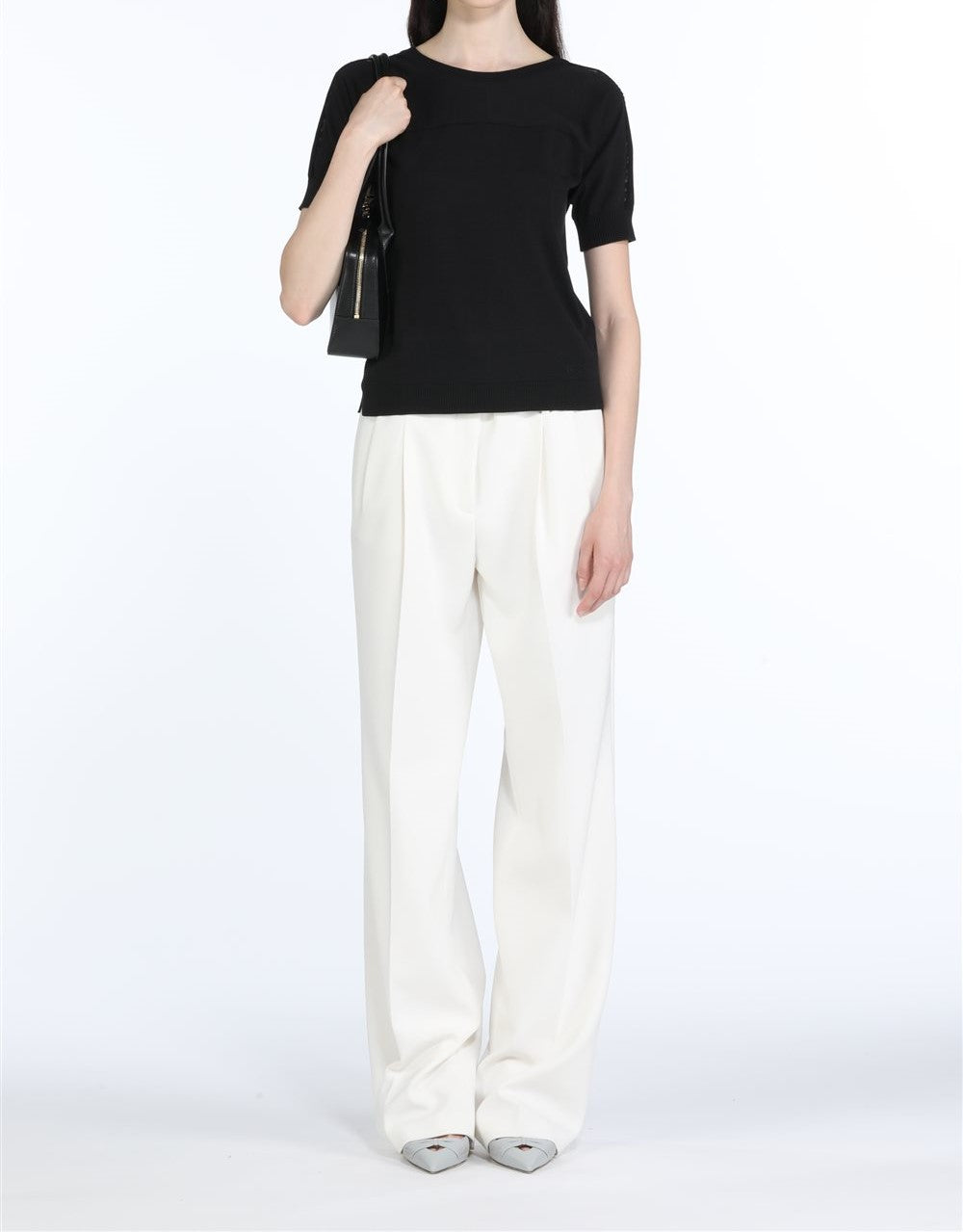TROUSER ECRU