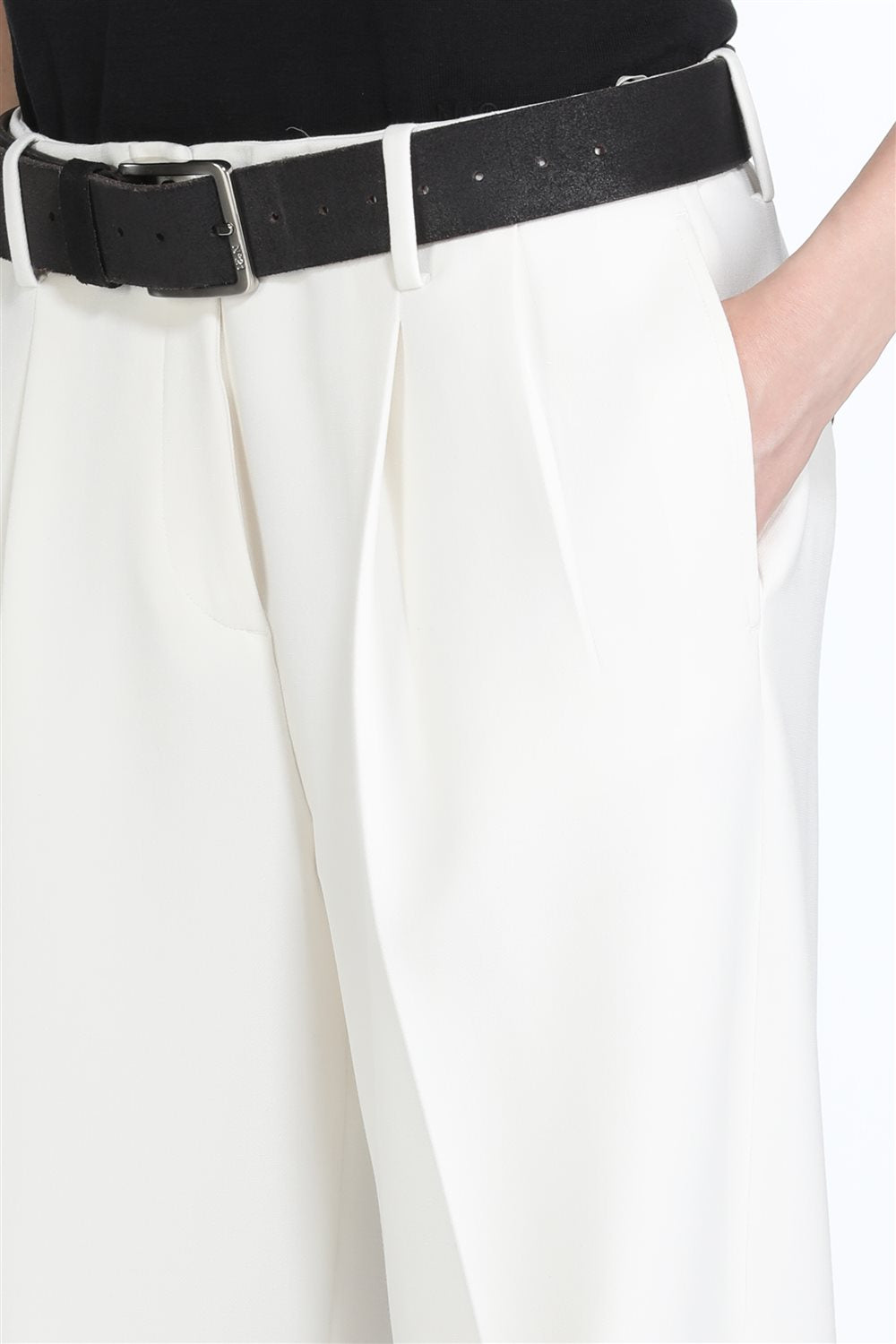 TROUSER ECRU