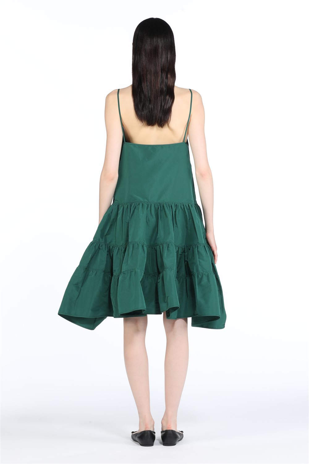 DRESS EMERALD GREEN