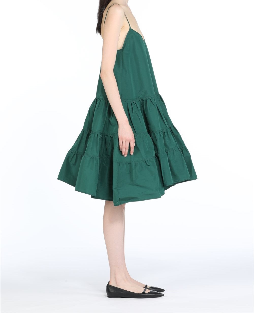 DRESS EMERALD GREEN