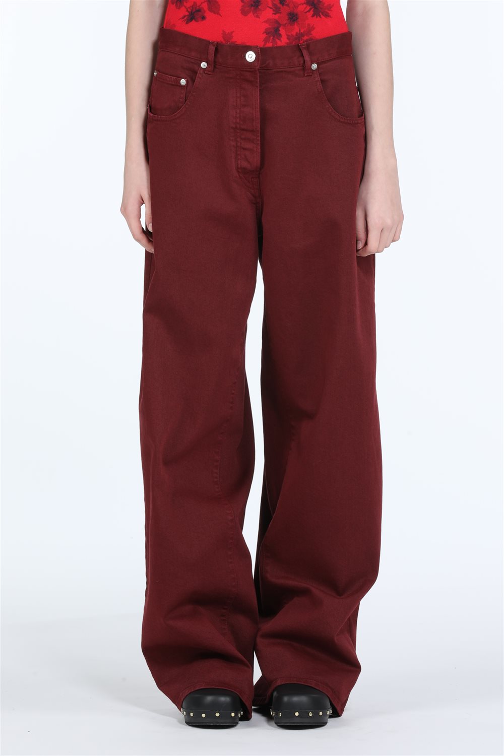 5 POCKET BURGUNDY