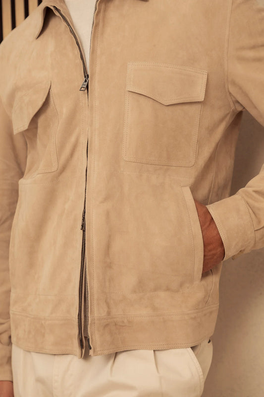 JACKET 25E102HM BEIGE