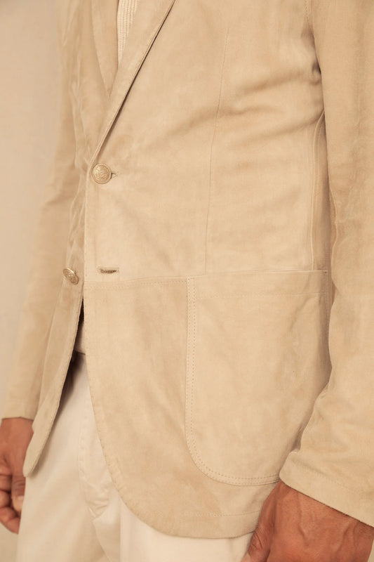 JACKET 25E294JP 045 BEIGE