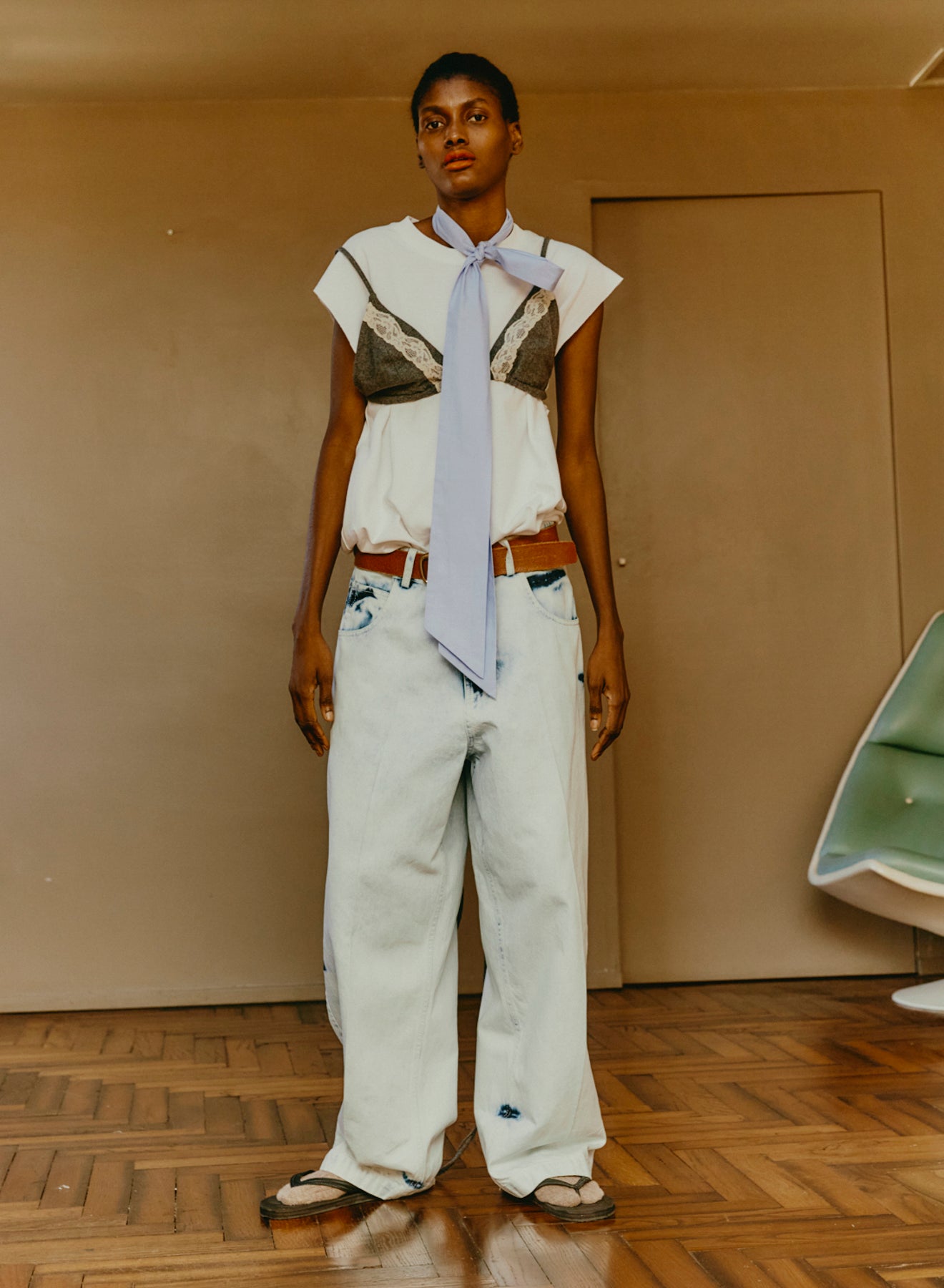 Maison Jejia Gigi Jeans Light Blue