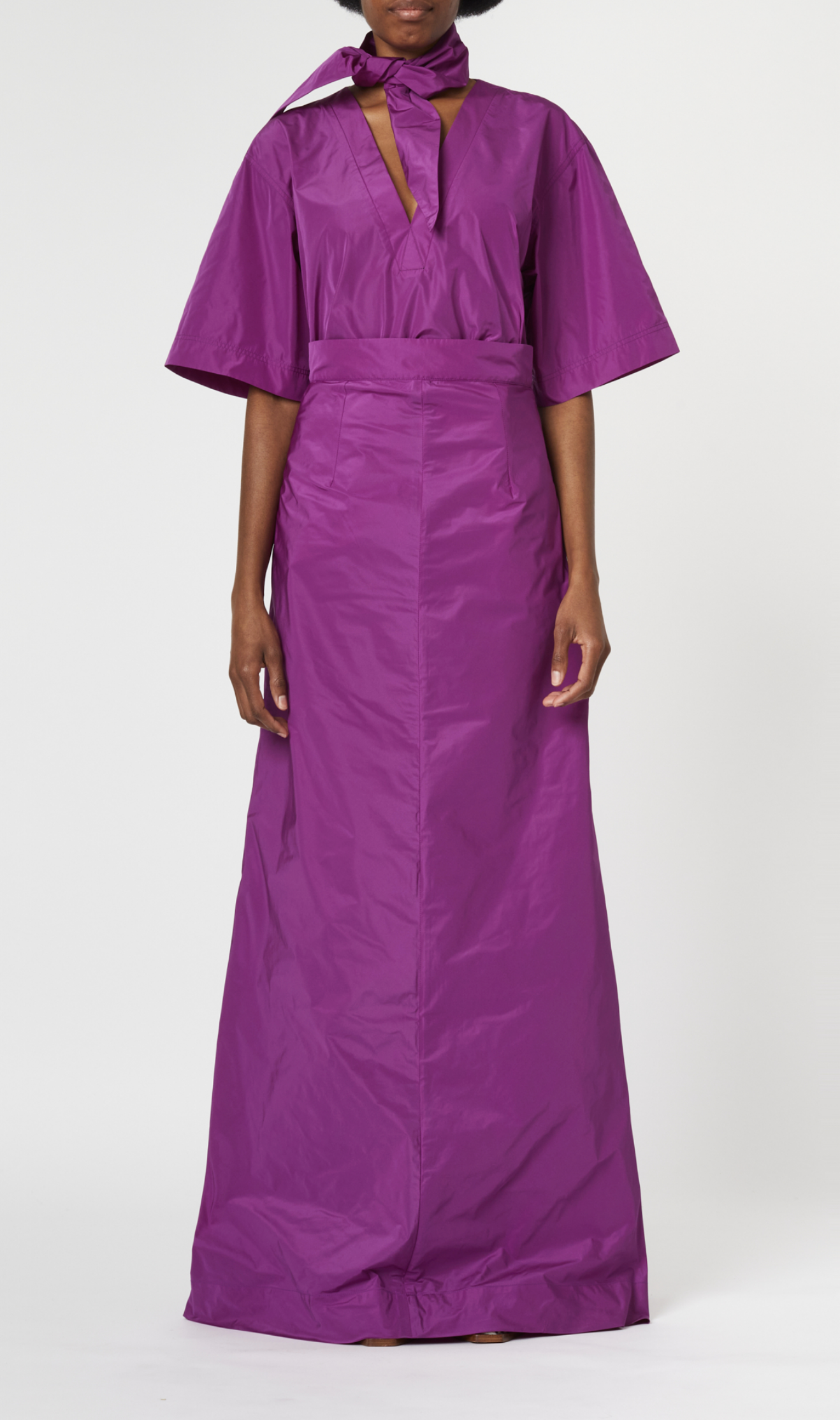 950.00 Skirt Taffata PLAN C Salvatore Schito