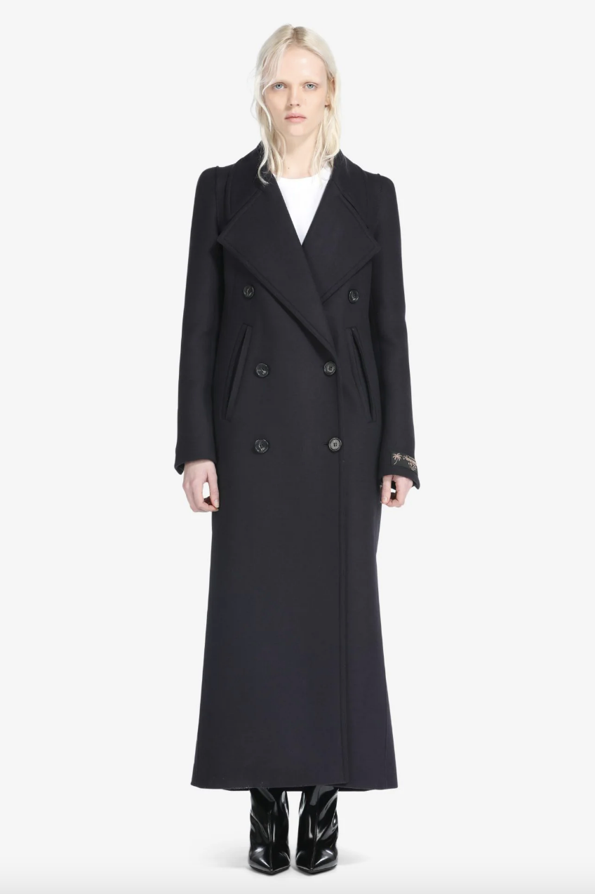 1680.00 Coat Double Blue N°21 Salvatore Schito