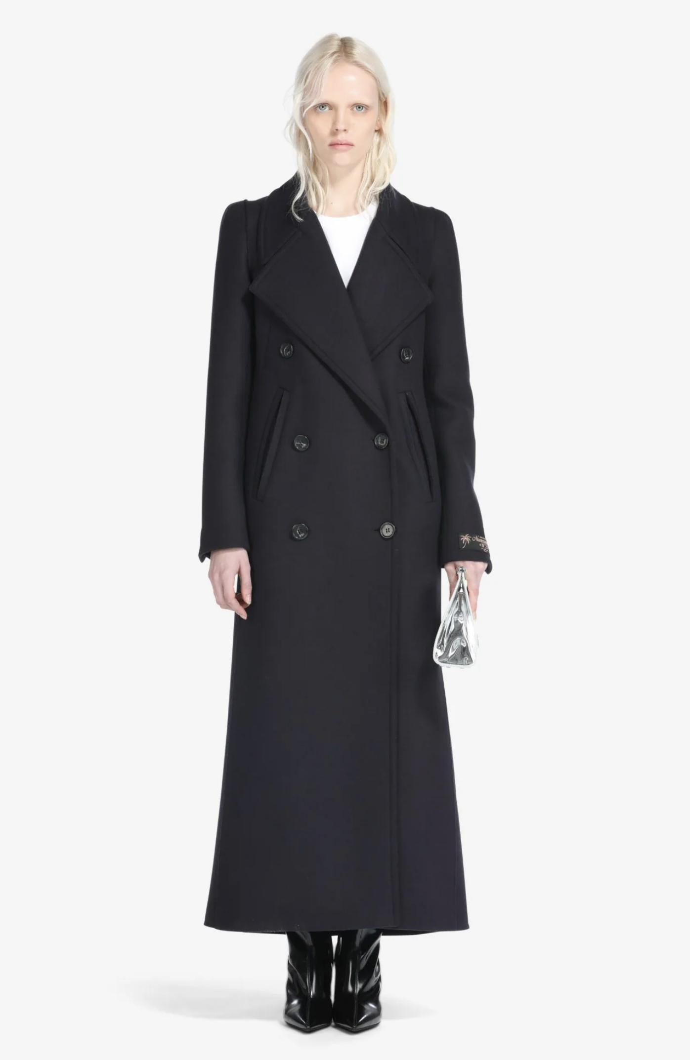 1680.00 Coat Double Blue N°21 Salvatore Schito