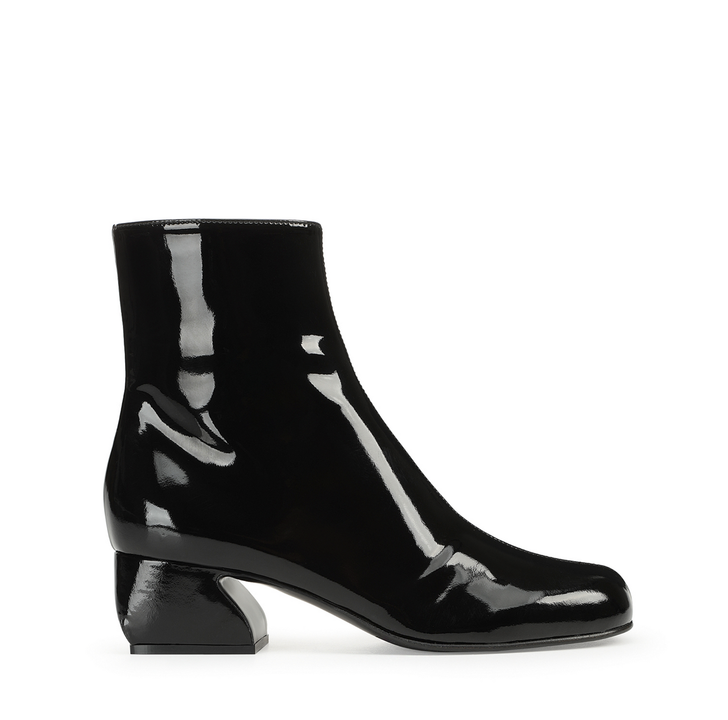 860.00 Boots Patent Blk SI ROSSI Salvatore Schito