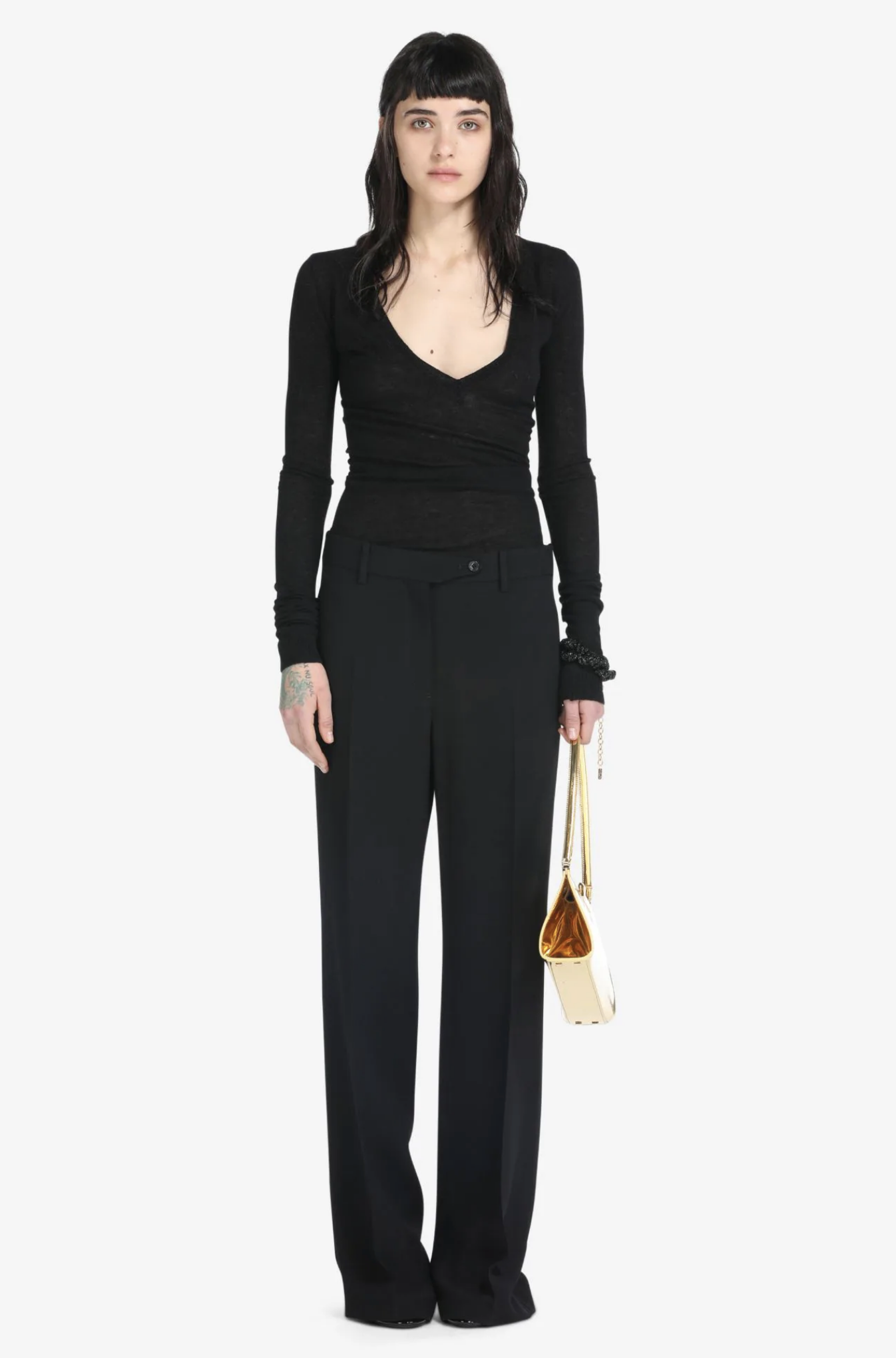 560.00 Trouser Wide Leg N°21 Salvatore Schito