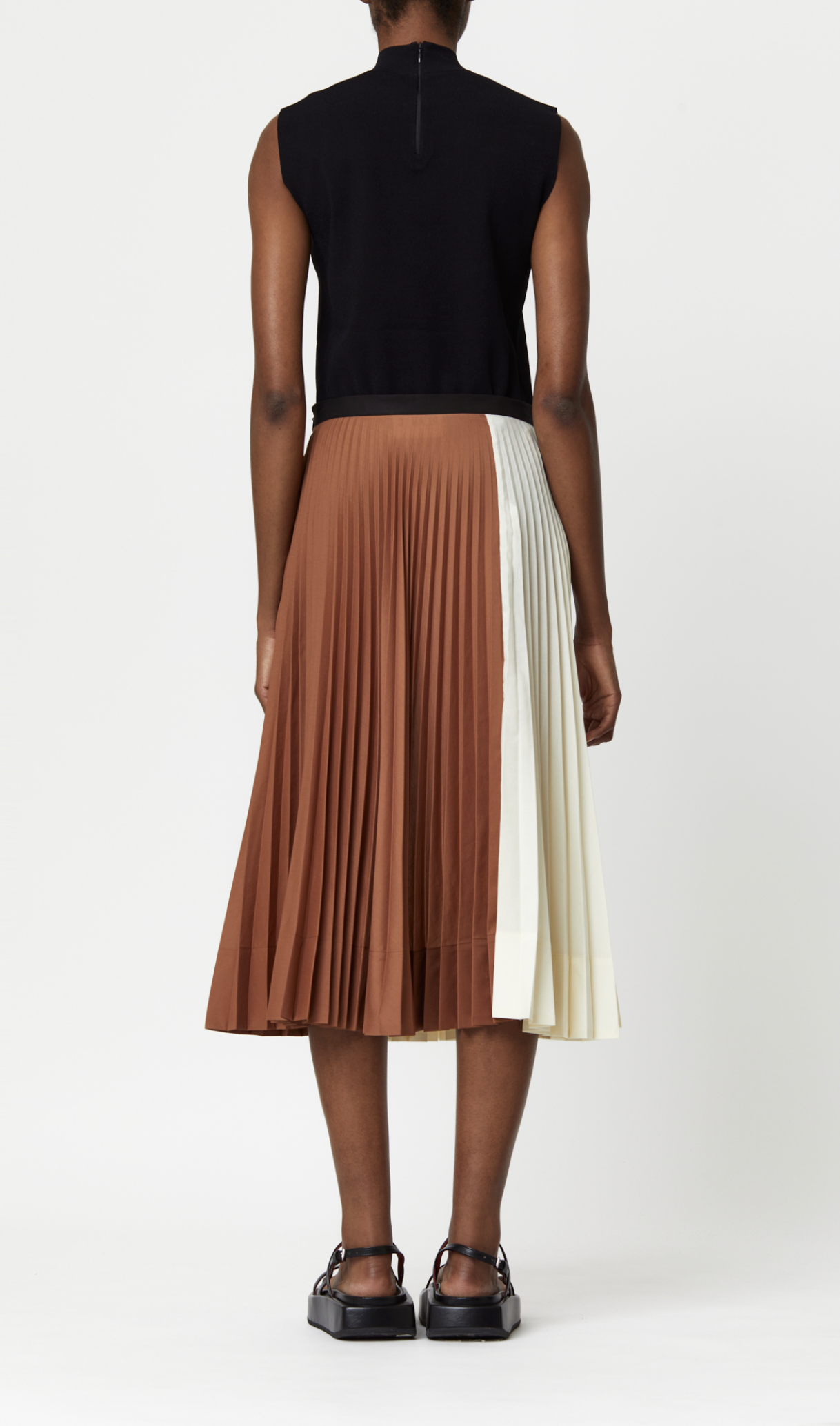 Skirt Choco PLAN C Salvatore Schito