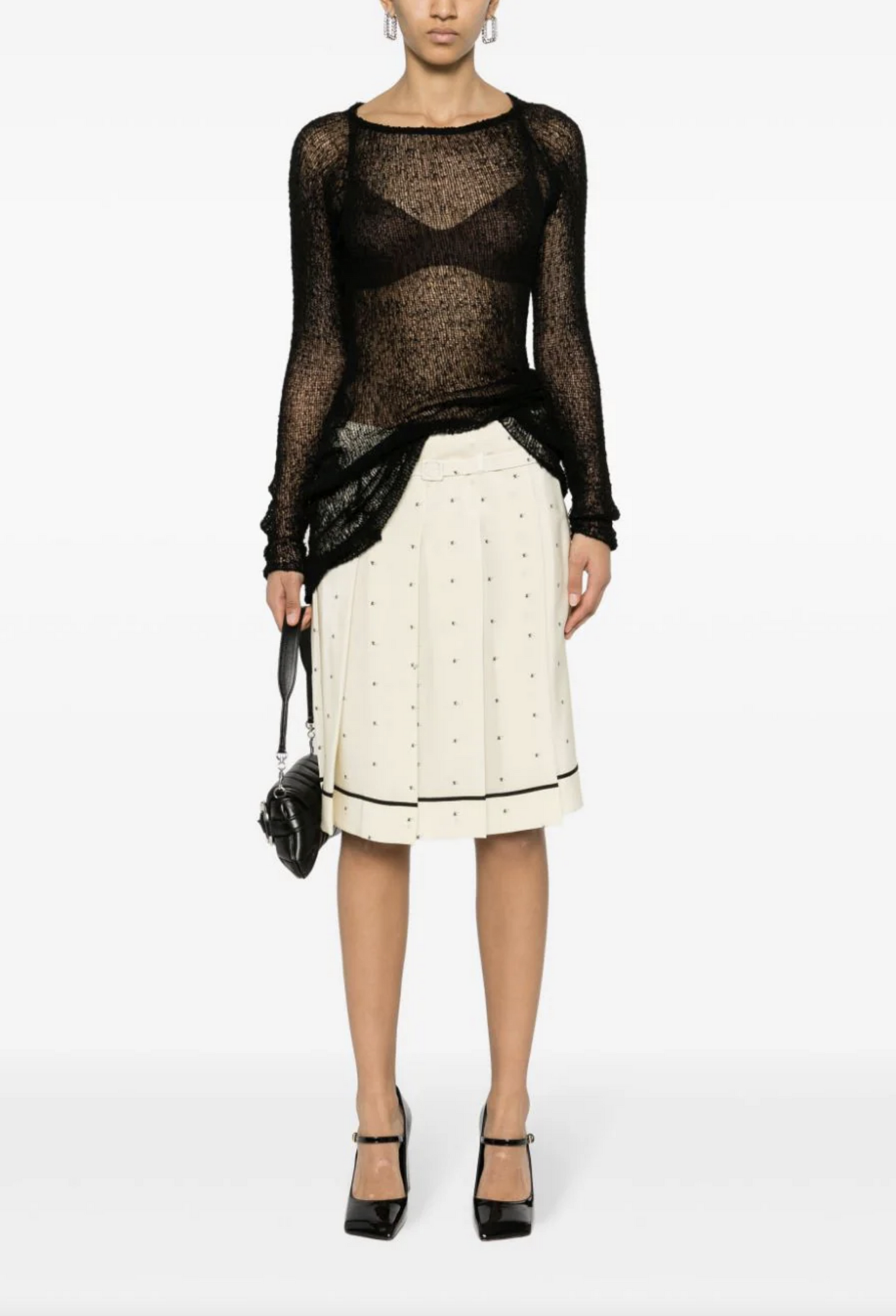 Skirt Palm Silk N°21 Salvatore Schito
