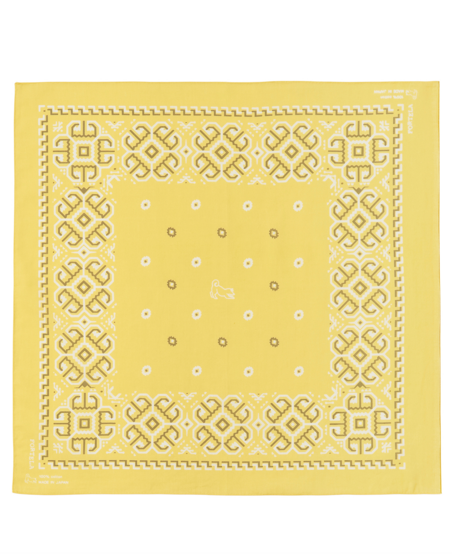 Bandana Yellow FORTELA Salvatore Schito