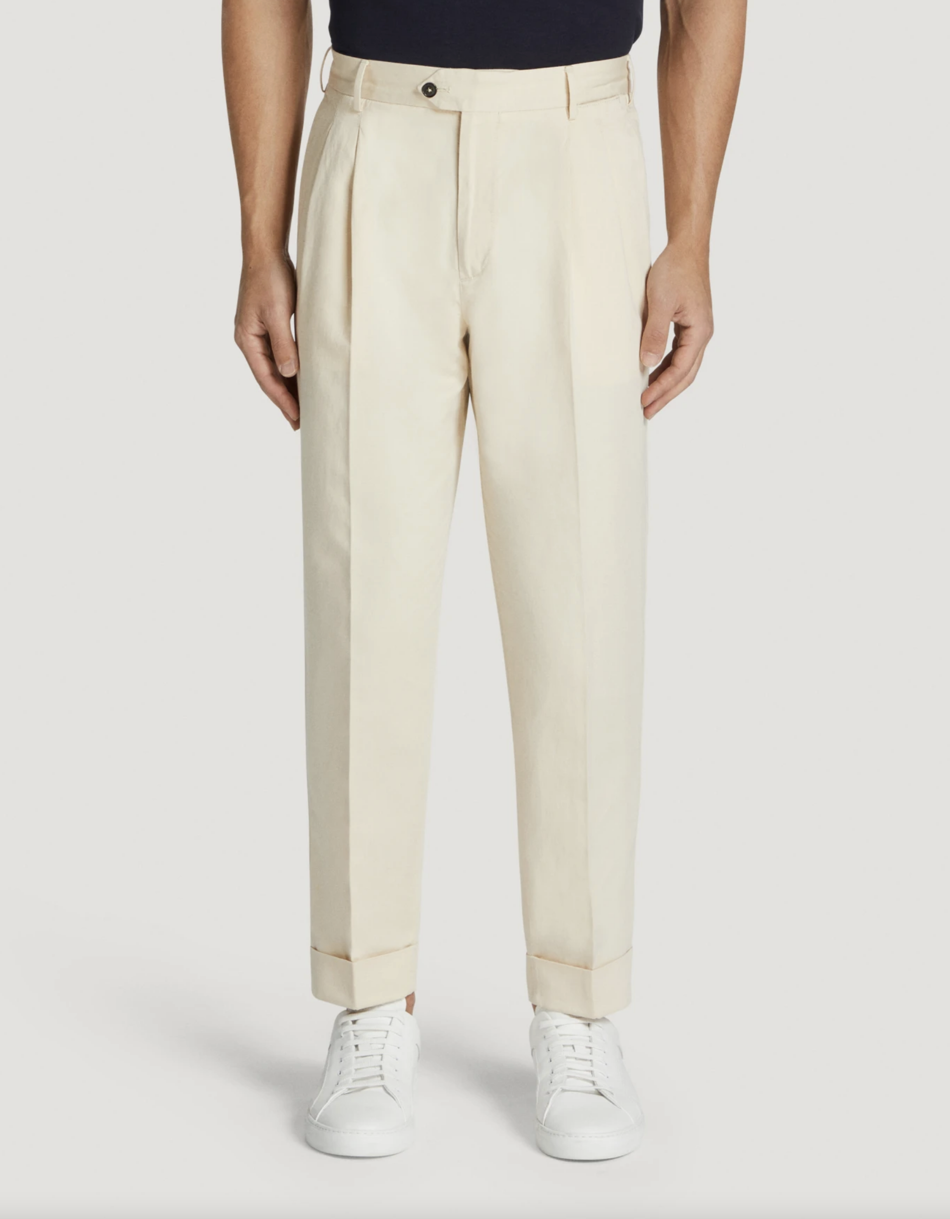 Trouser Panna PT TORINO Salvatore Schito