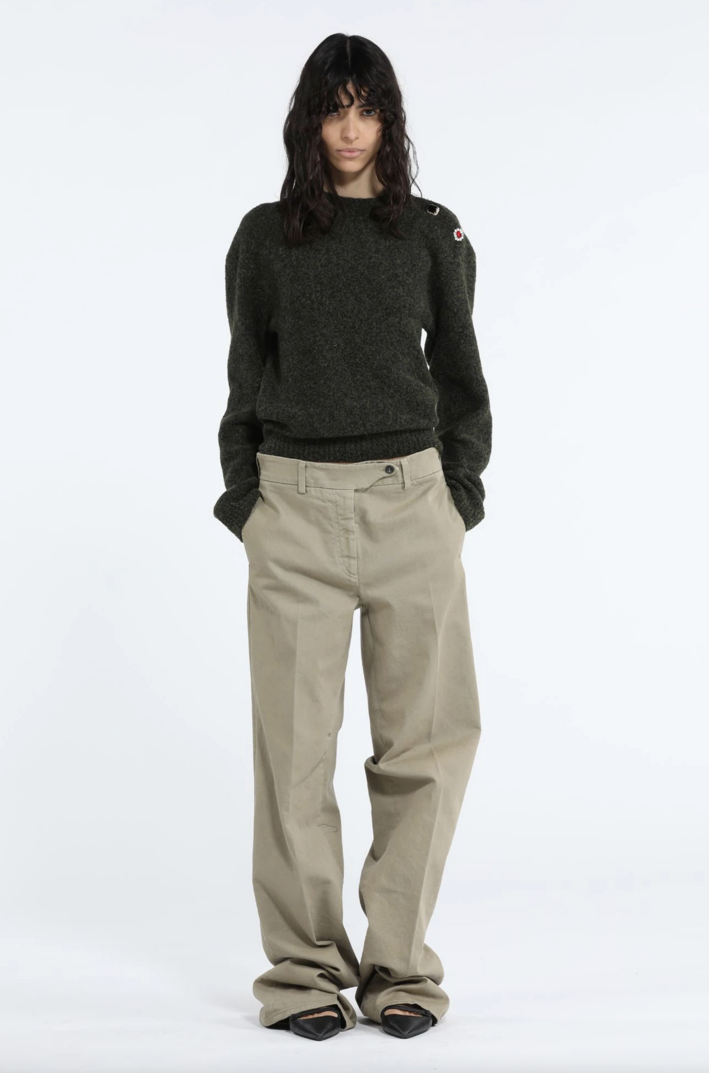 Sweater Verde N°21 Salvatore Schito