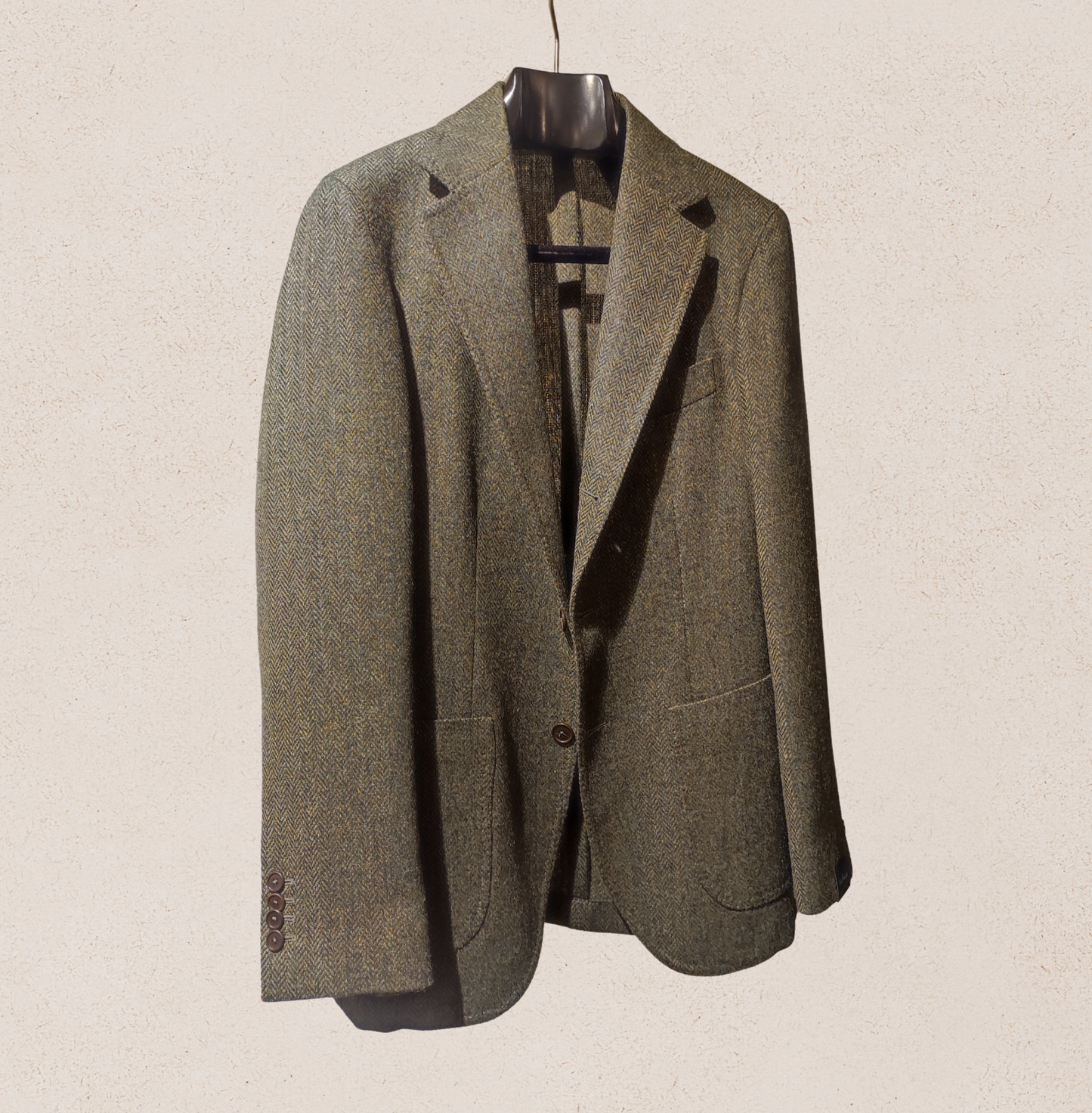 Jacket Green Herringbone E.FORMICOLA Salvatore Schito