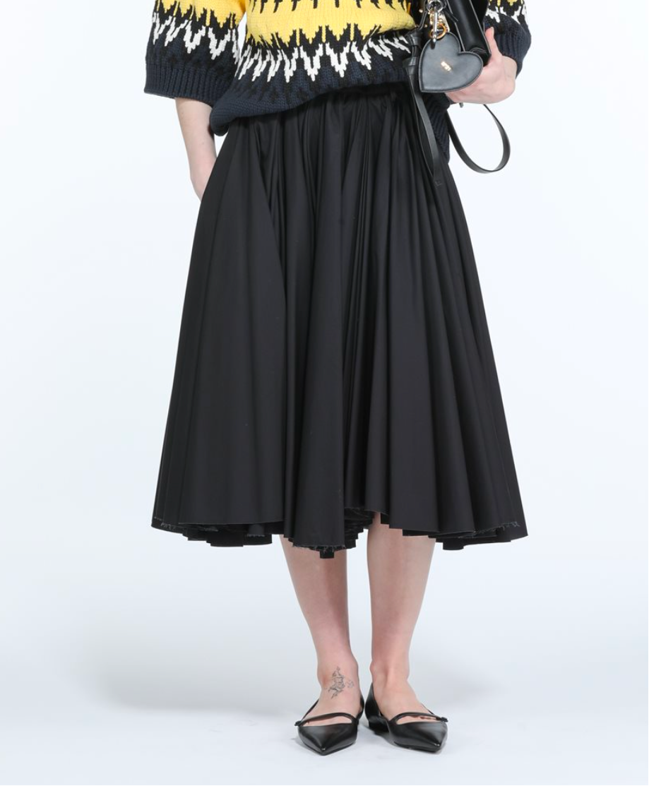 SKIRT C111 BLACK