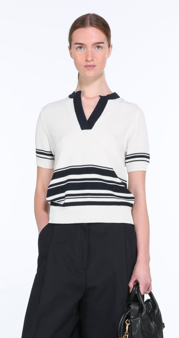 MAGLIA A019 BIANCO LATTE