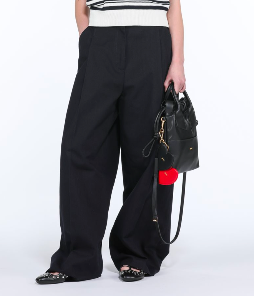 TROUSERS B043 NERO