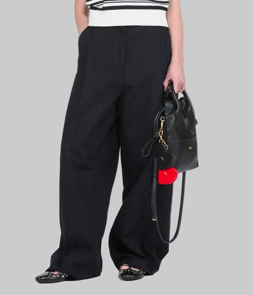 TROUSERS B043 NERO