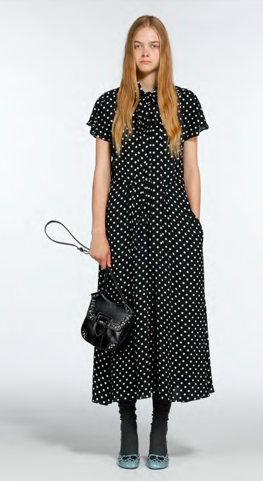 DRESS H032 POLKA