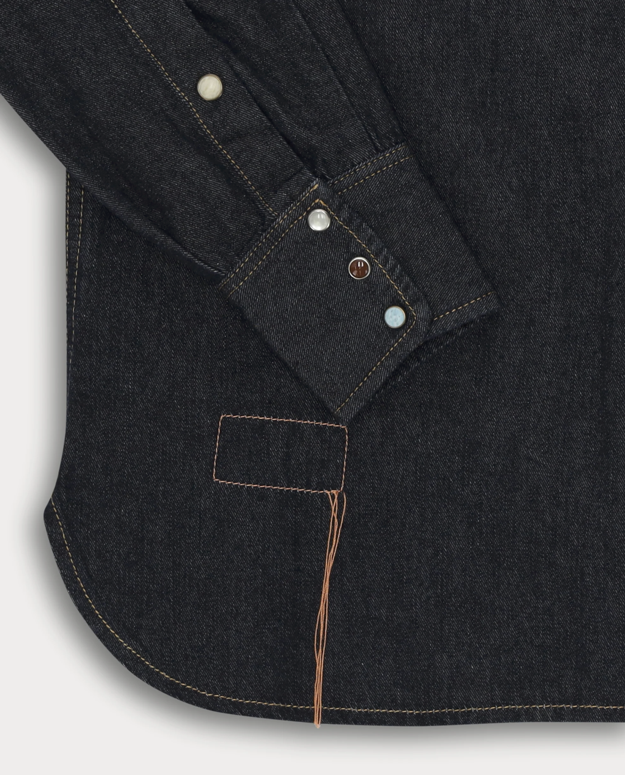 NTEX DENIM WESTERN SHIRT INDIGO