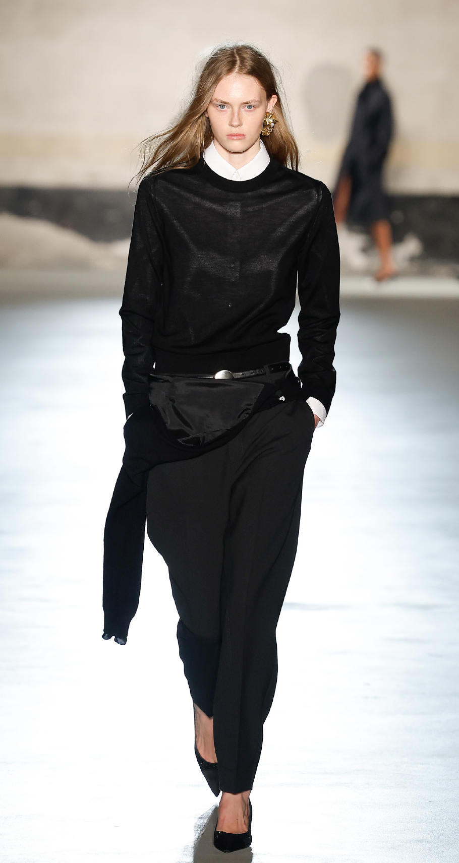 N21 Leather Belt Black
