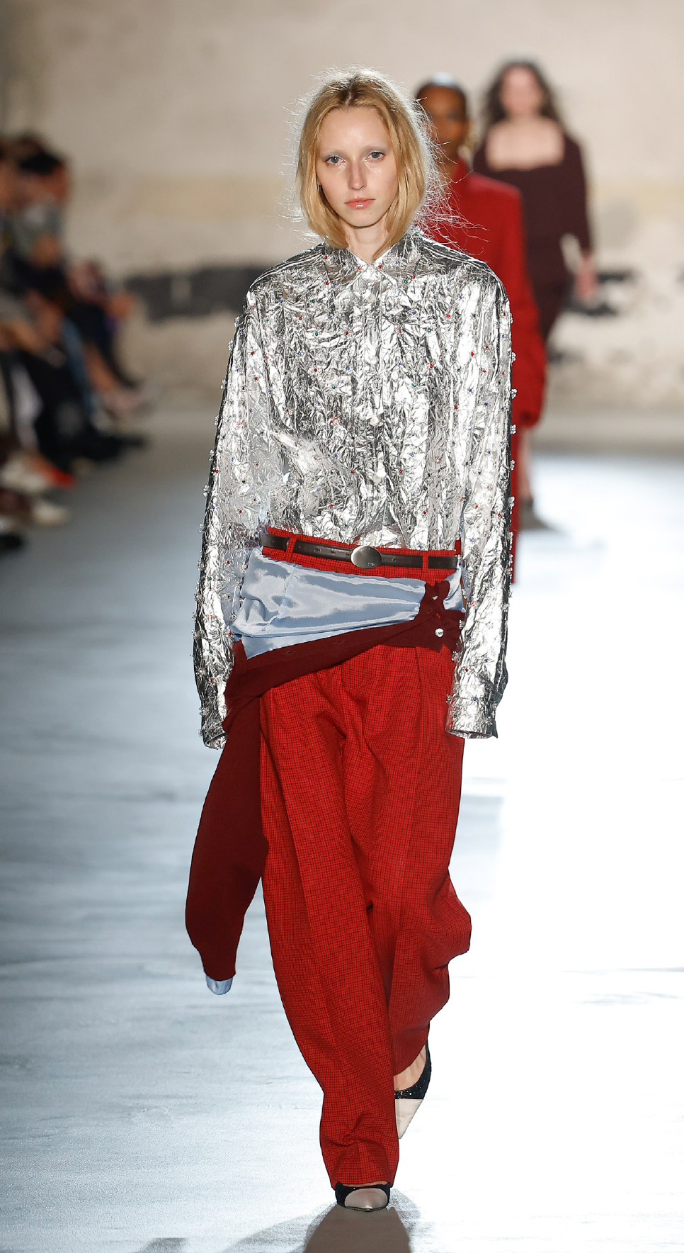 N21 Silver Metallic Shirt