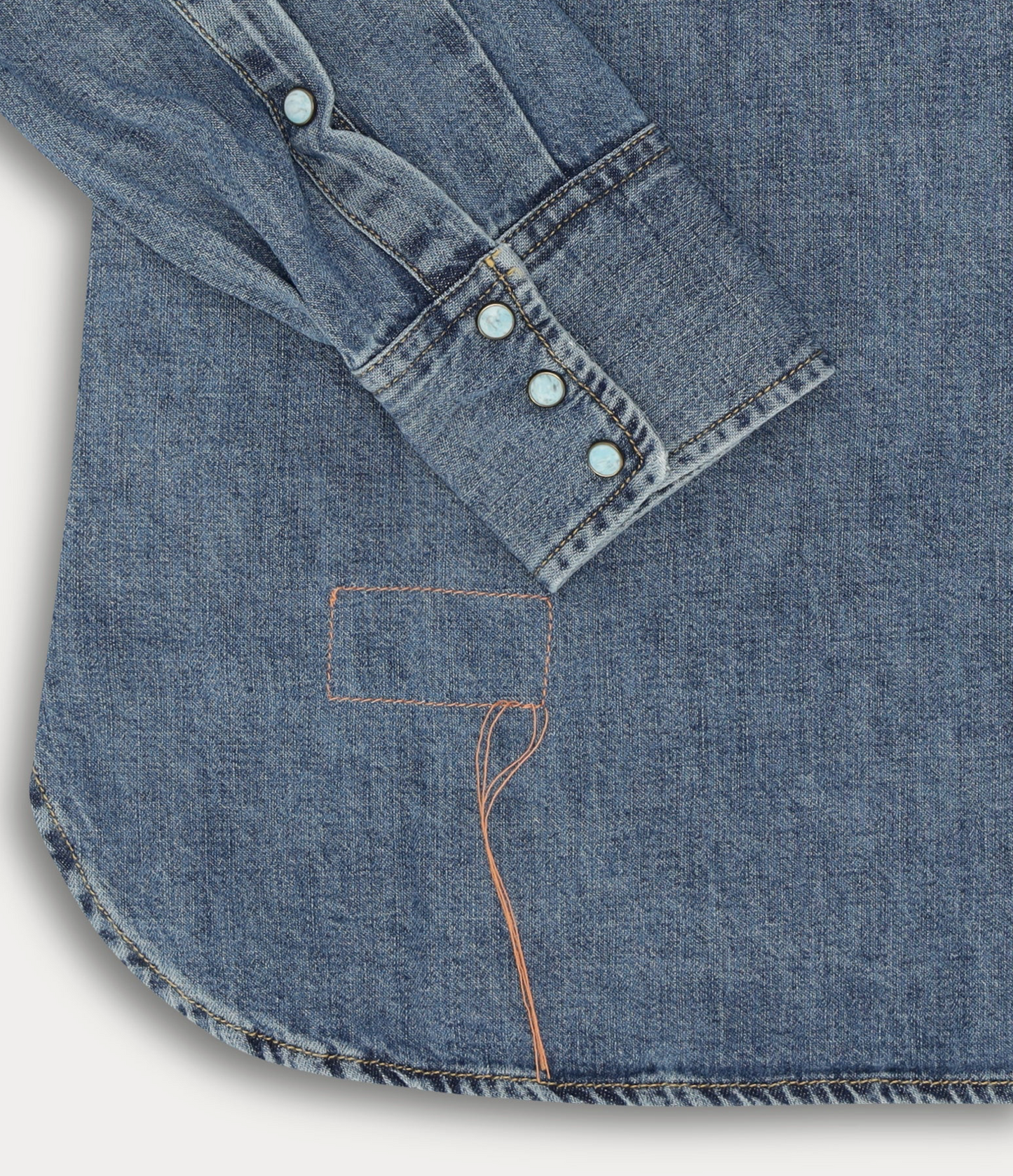 Fortela Denim Western Shirt