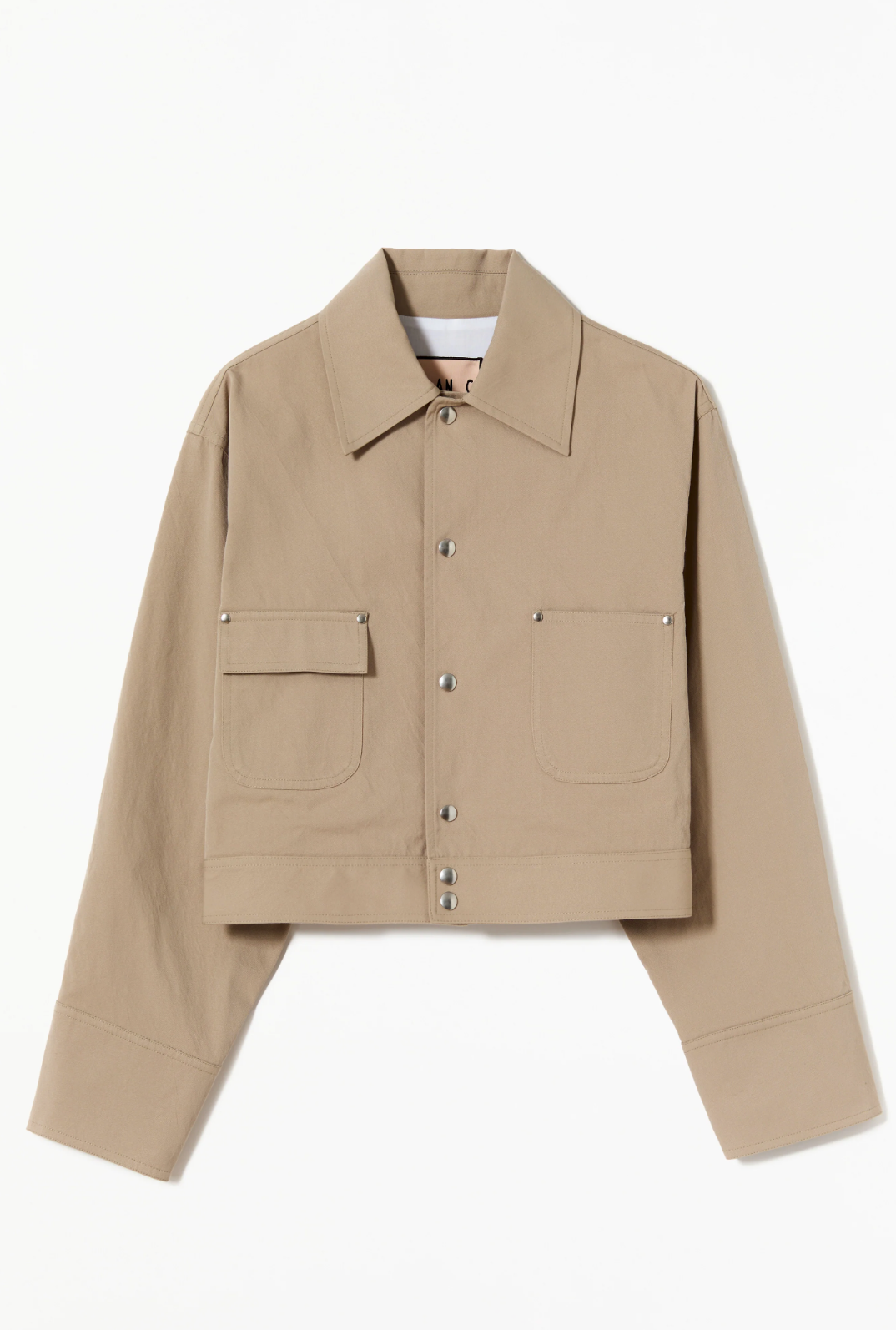 Plan C Boxy Beige Jacket