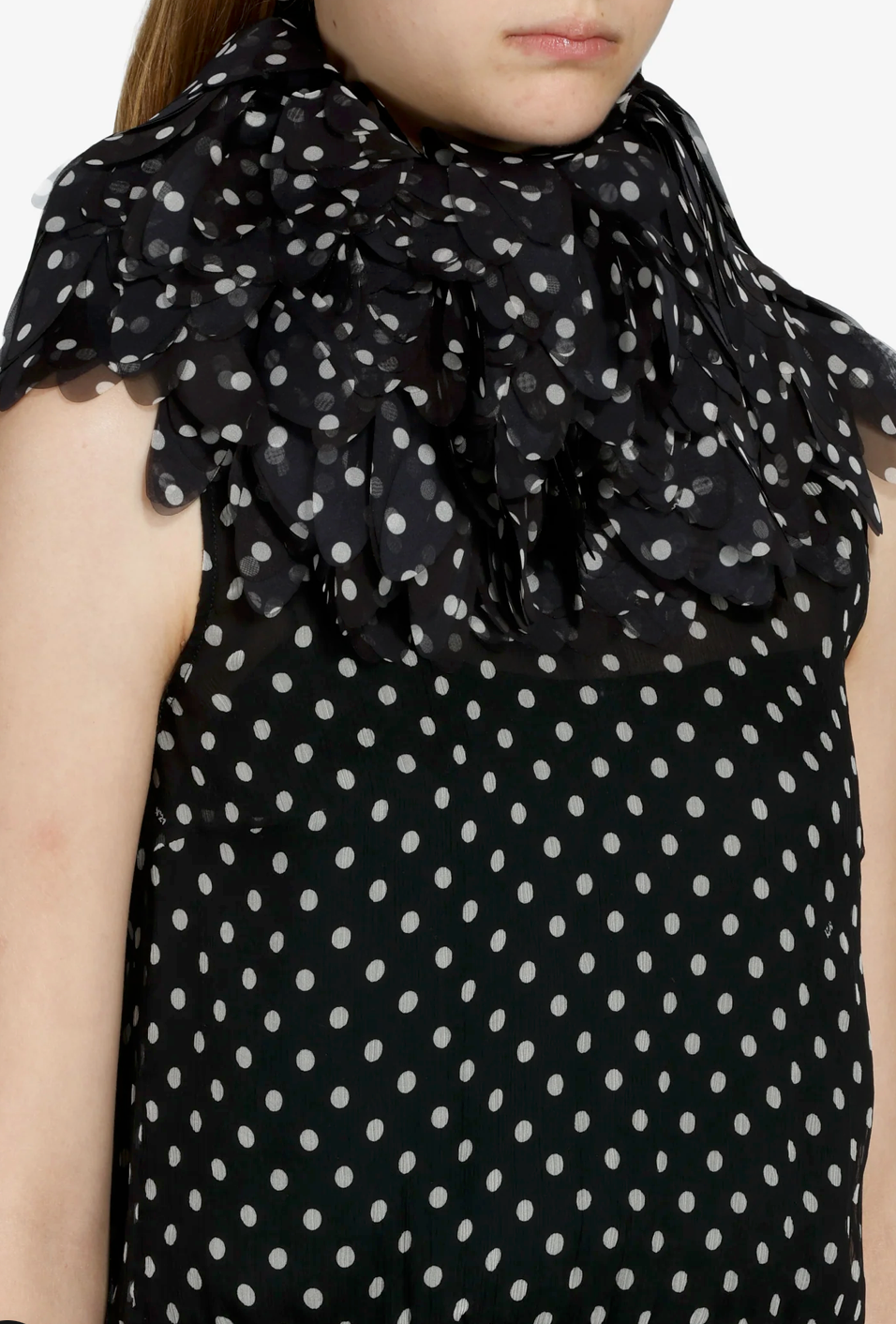 N°21 Black Polka Dot Mini Dress