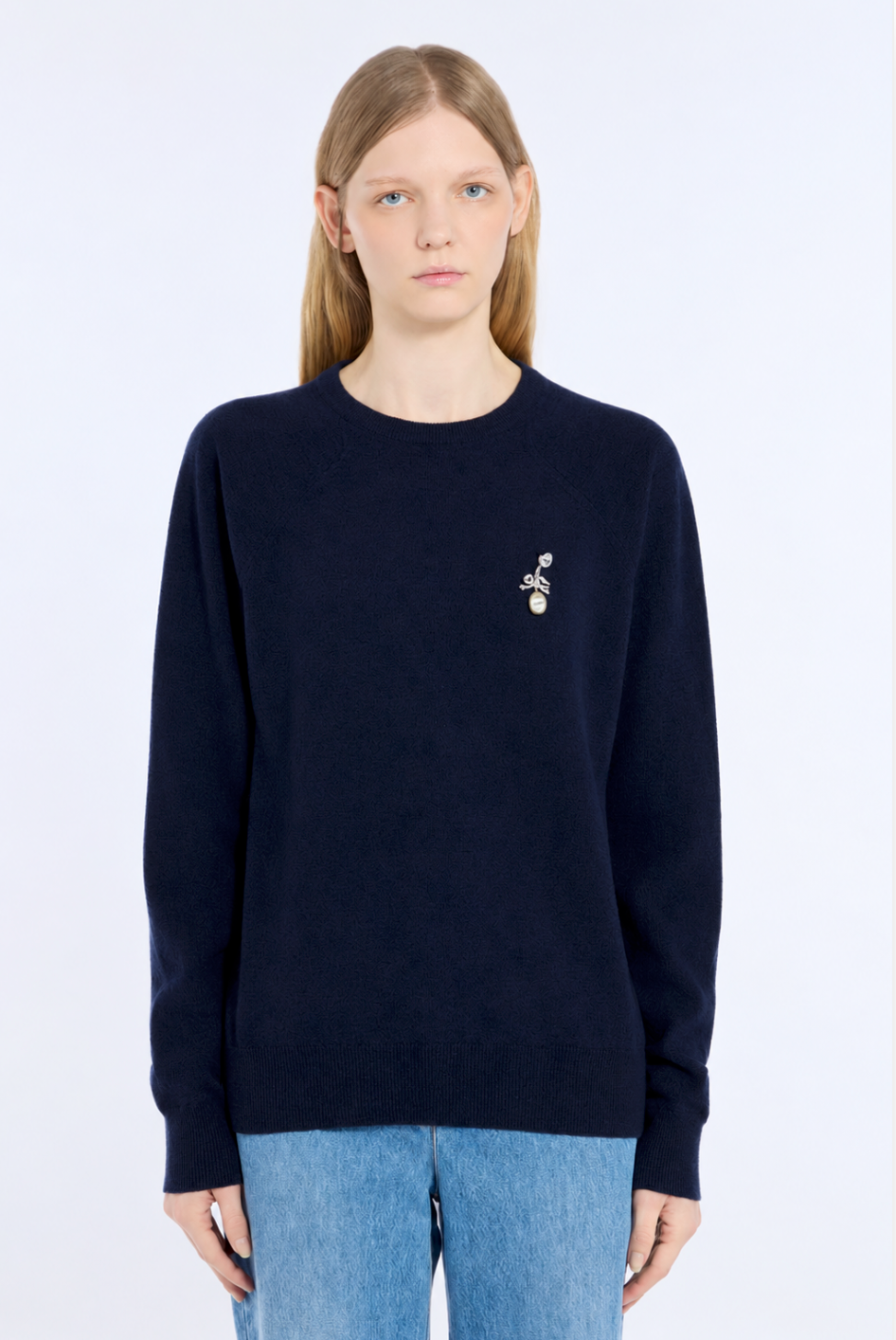 N21 Knit Sweater Navy