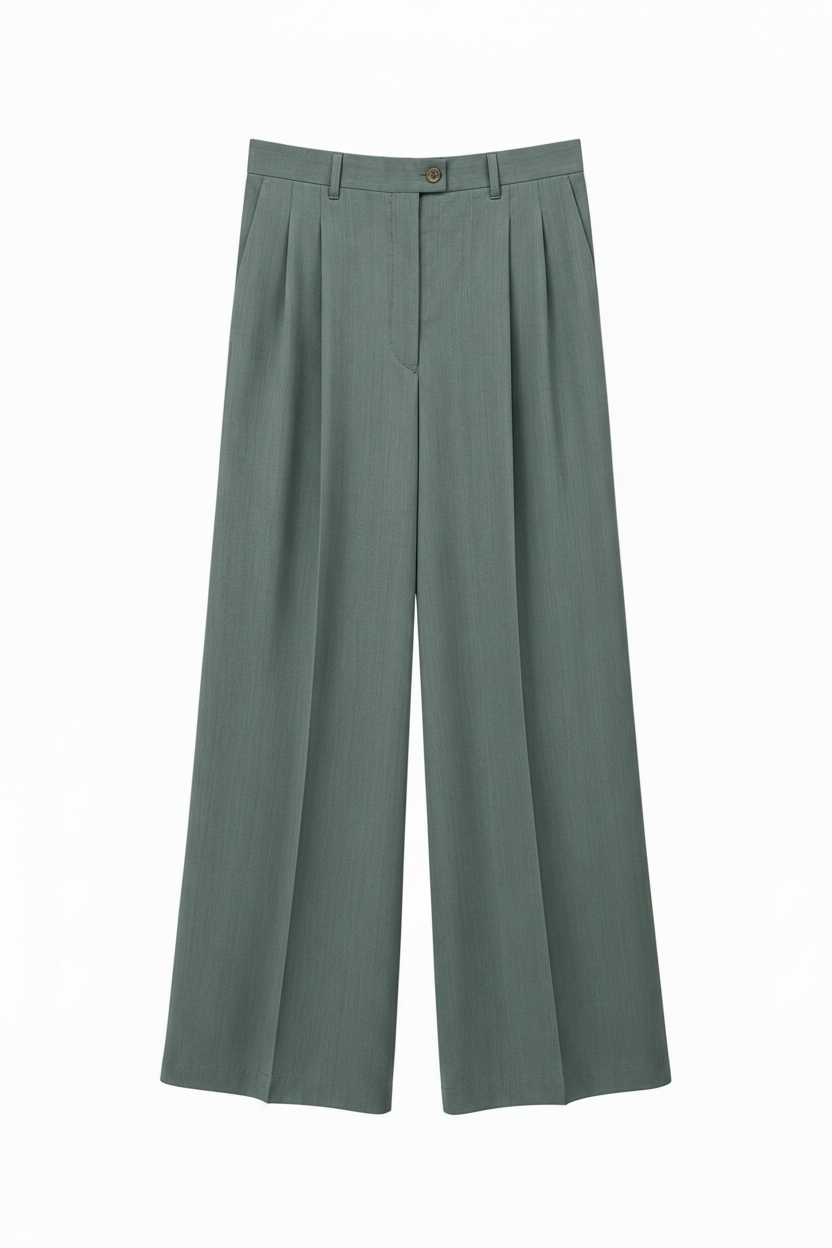 Salvatore Schito Herringbone Green Tailored Suit