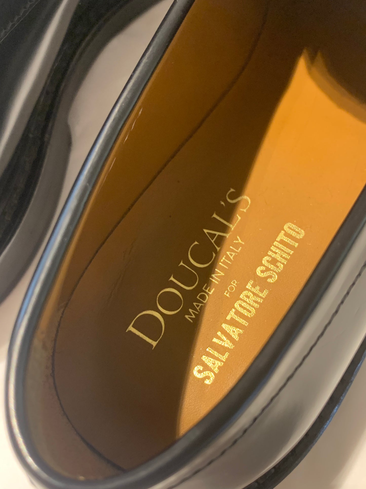 480.00 Derby Black DOUCAL'S Salvatore Schito