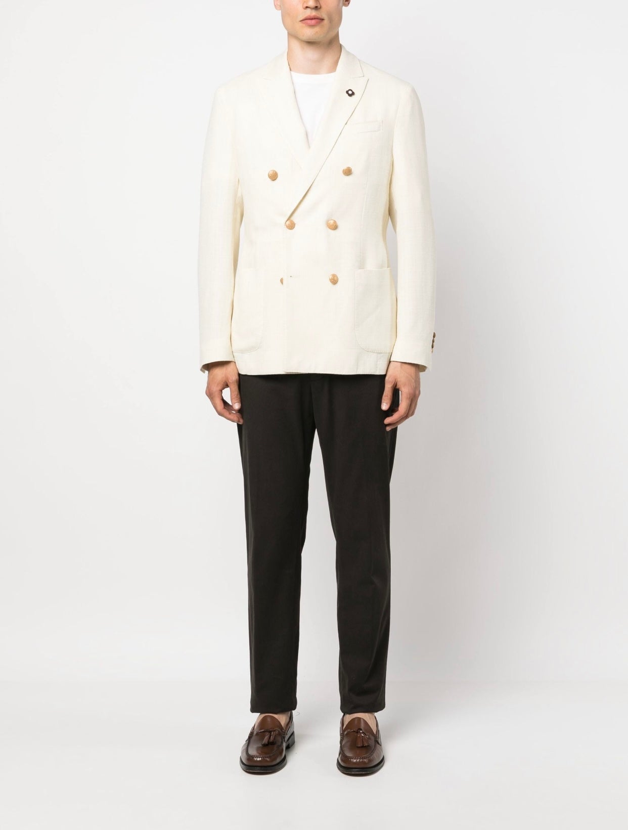 1030.00 Jacket White LARDINI Salvatore Schito