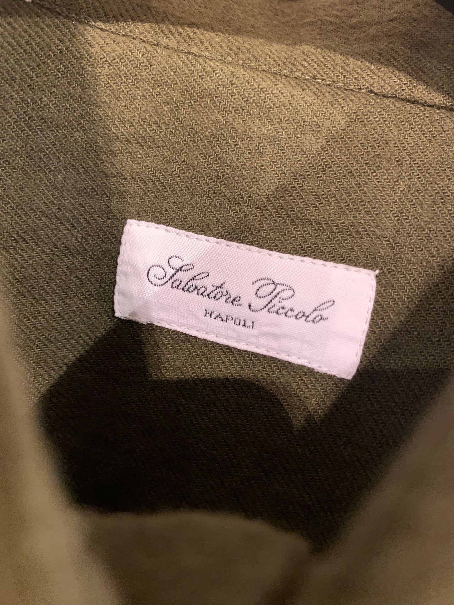 390.00 Shirt Green SALVATORE PICCOLO Salvatore Schito