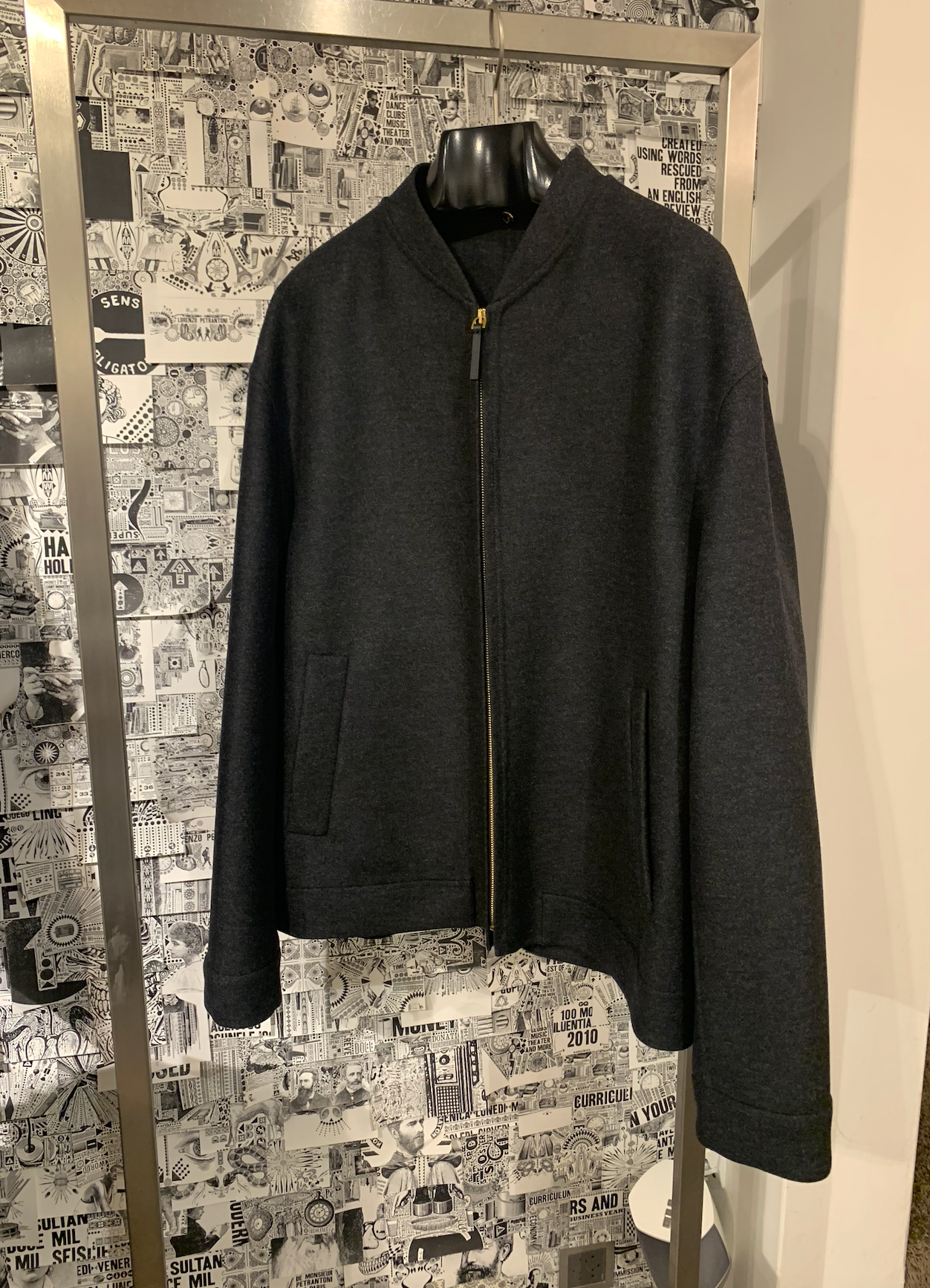 2210.00 Caban Bomber Jacket N_8 MILANO Salvatore Schito