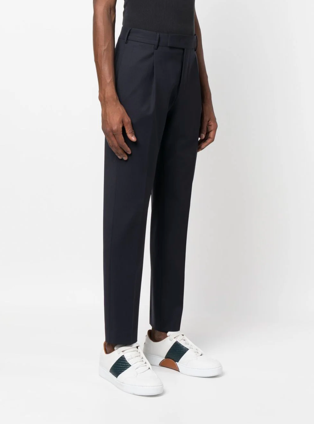390.00 Trouser Wool Navy PT TORINO Salvatore Schito
