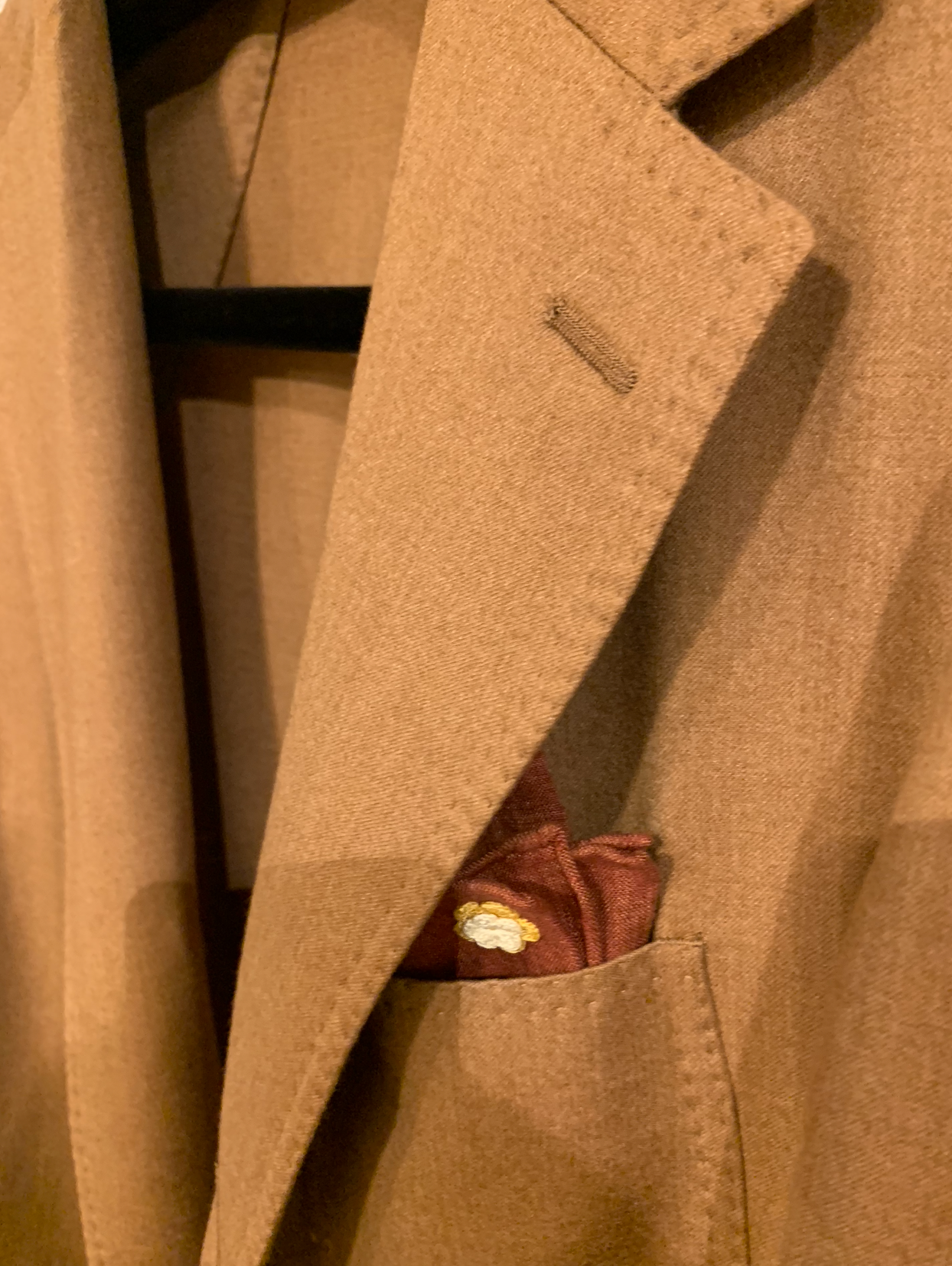 1350.00 Jacket Camel E.FORMICOLA Salvatore Schito
