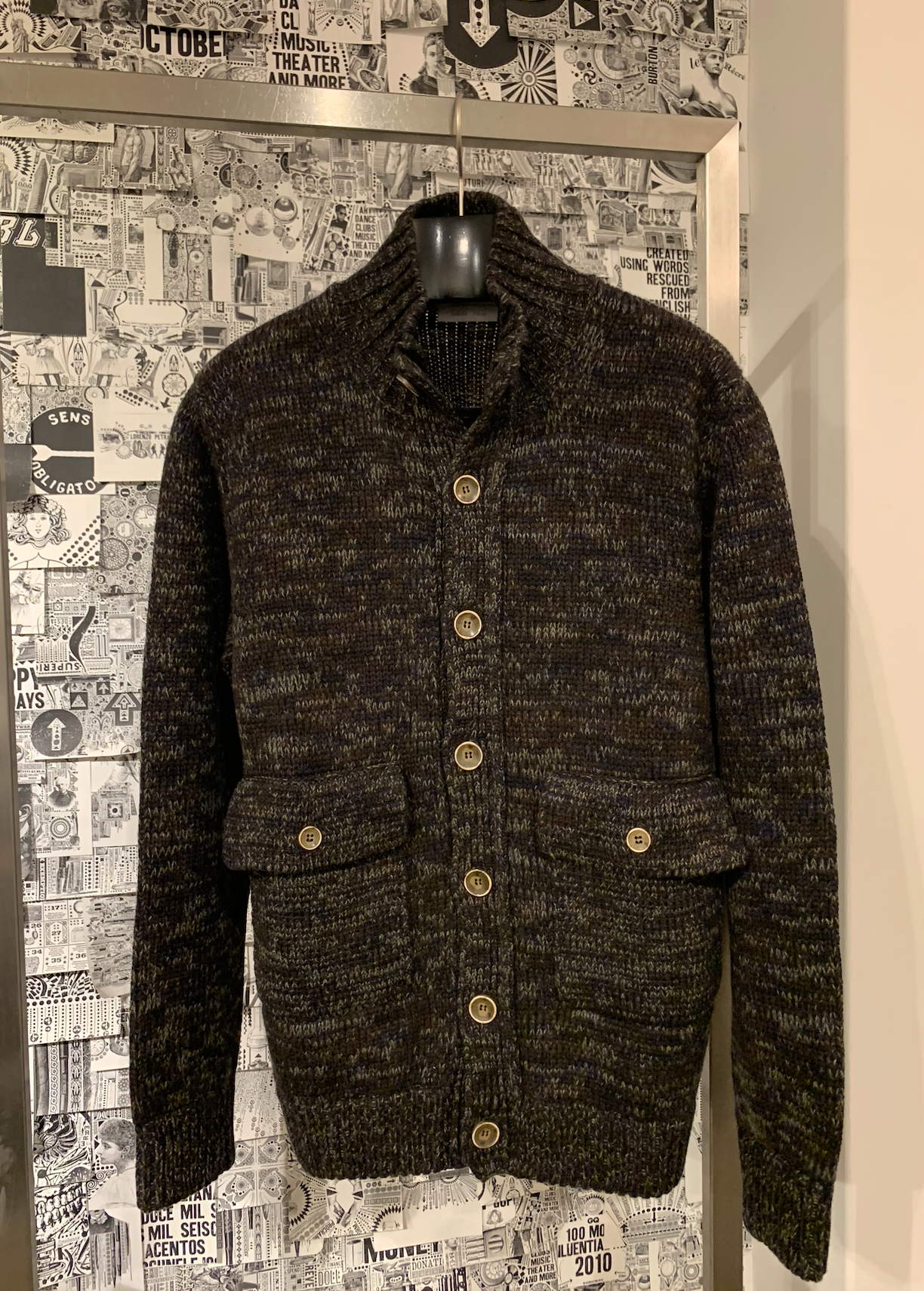 980.00 Cardigan Brown SETTEFILI Salvatore Schito