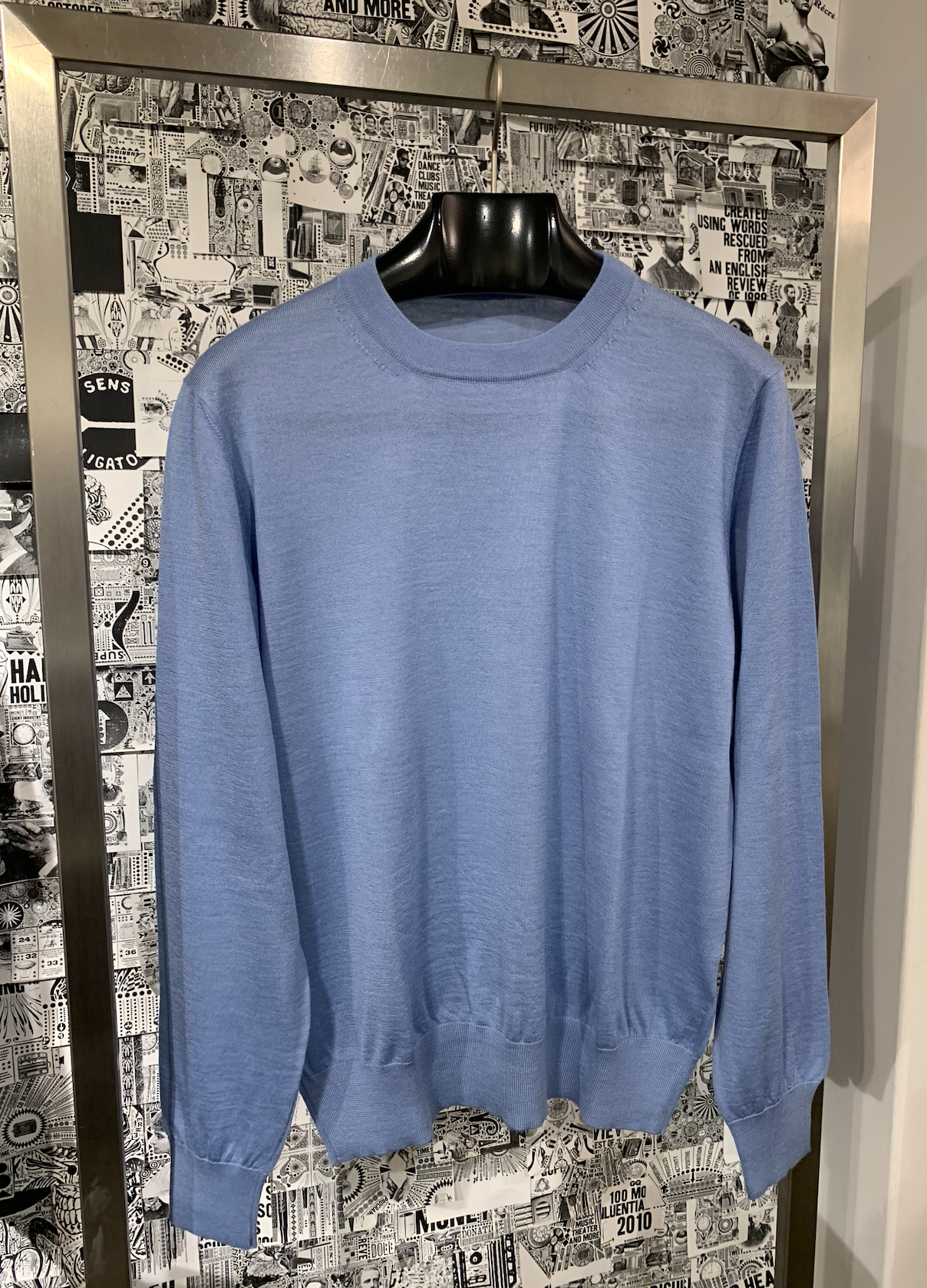 800.00 Knit Lapo Blue SALVATORE SCHITO Salvatore Schito