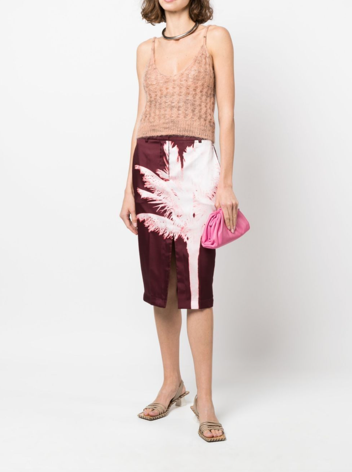 Skirt Burgundy N°21 Salvatore Schito