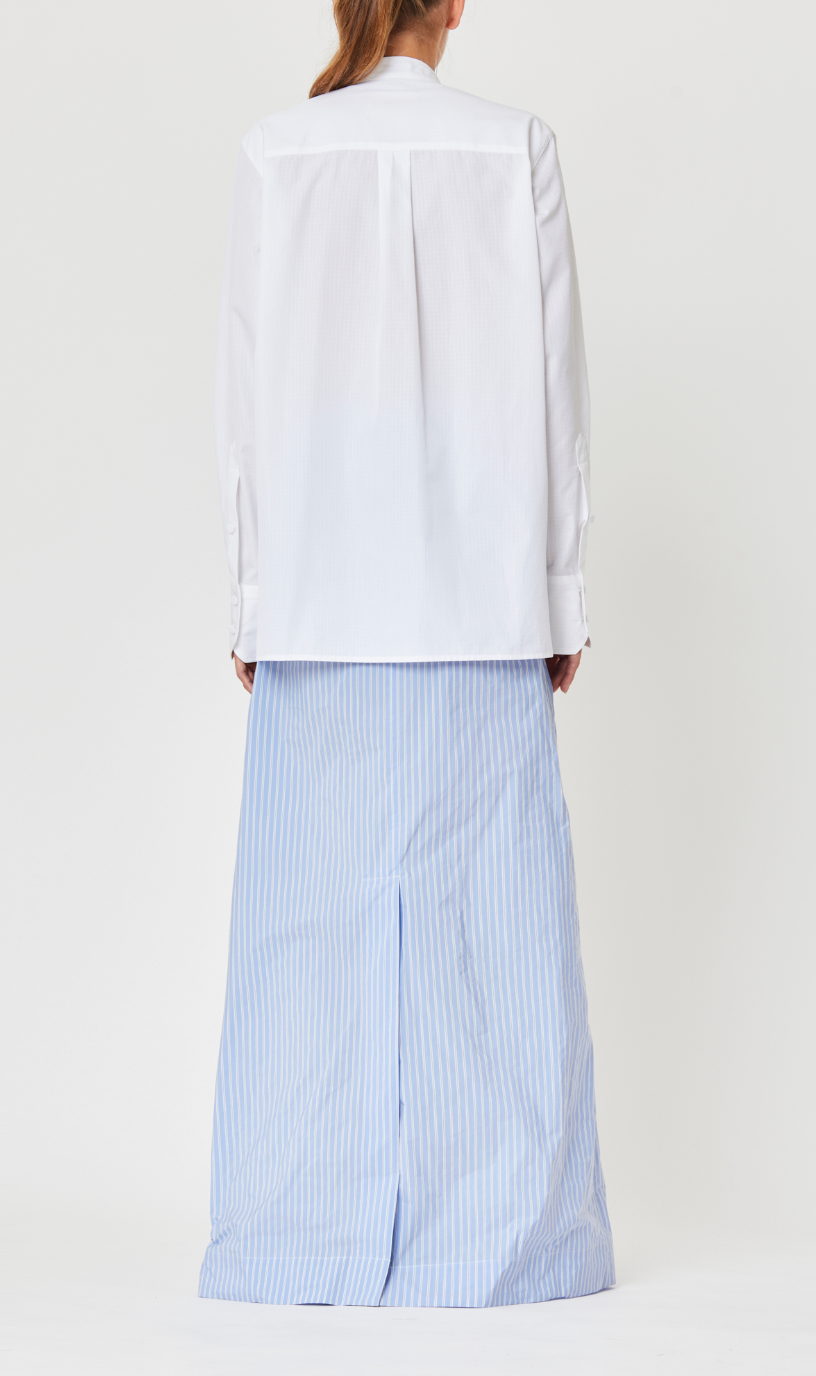 Shirt Bib White PLAN C Salvatore Schito