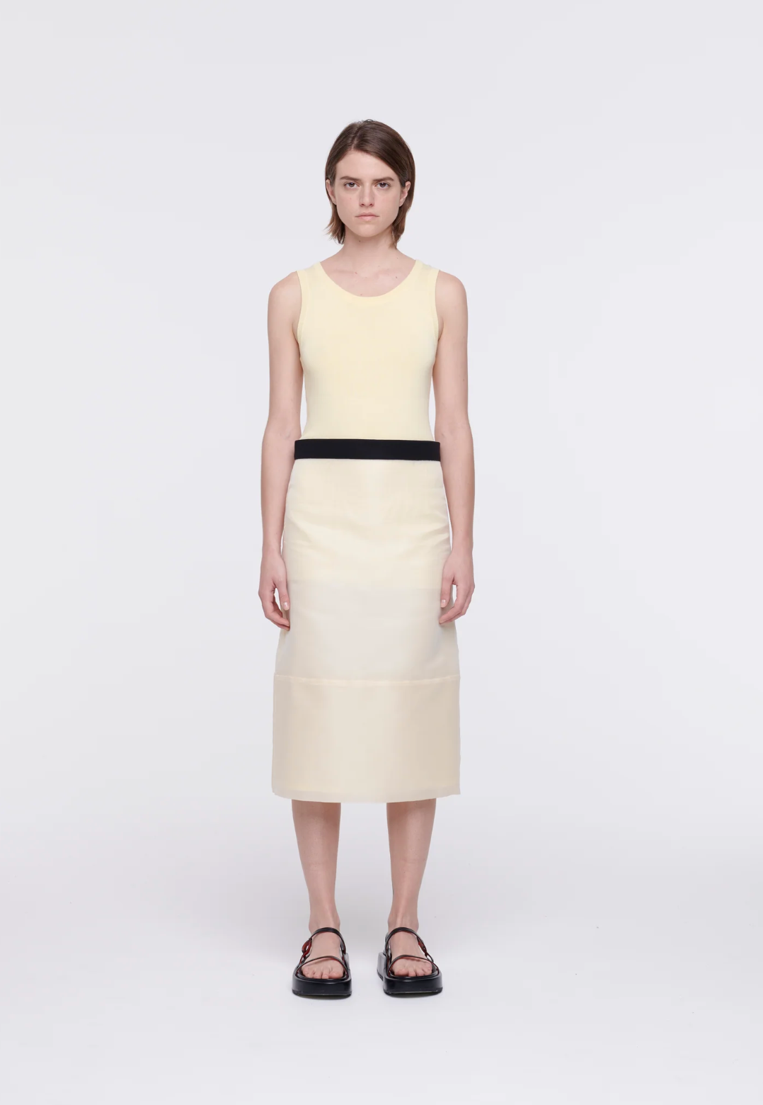 Skirt Yellow PLAN C Salvatore Schito