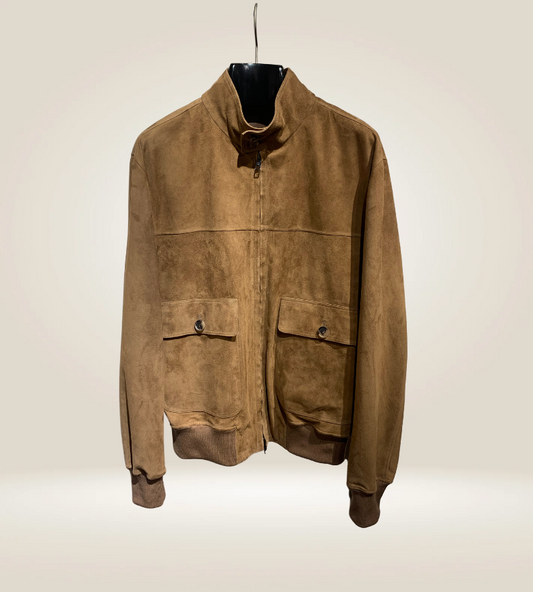 Jacket Harrington Suede ALFREDO RIFUGIO Salvatore Schito