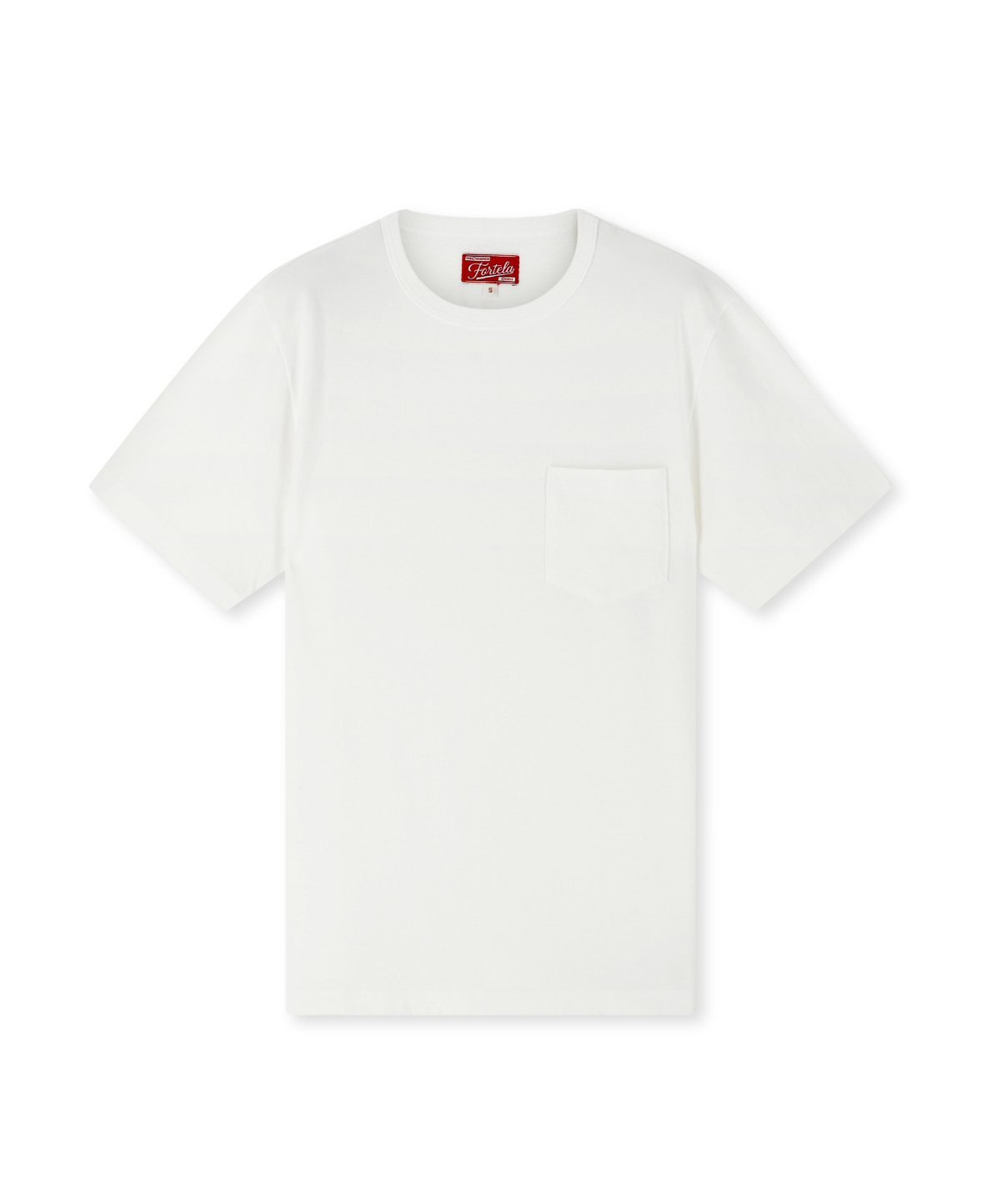 T-Shirt Tube White FORTELA Salvatore Schito