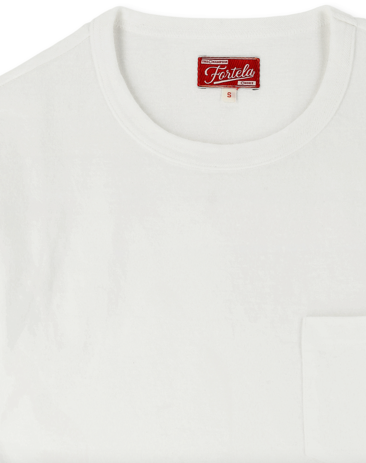 T-Shirt Tube White FORTELA Salvatore Schito