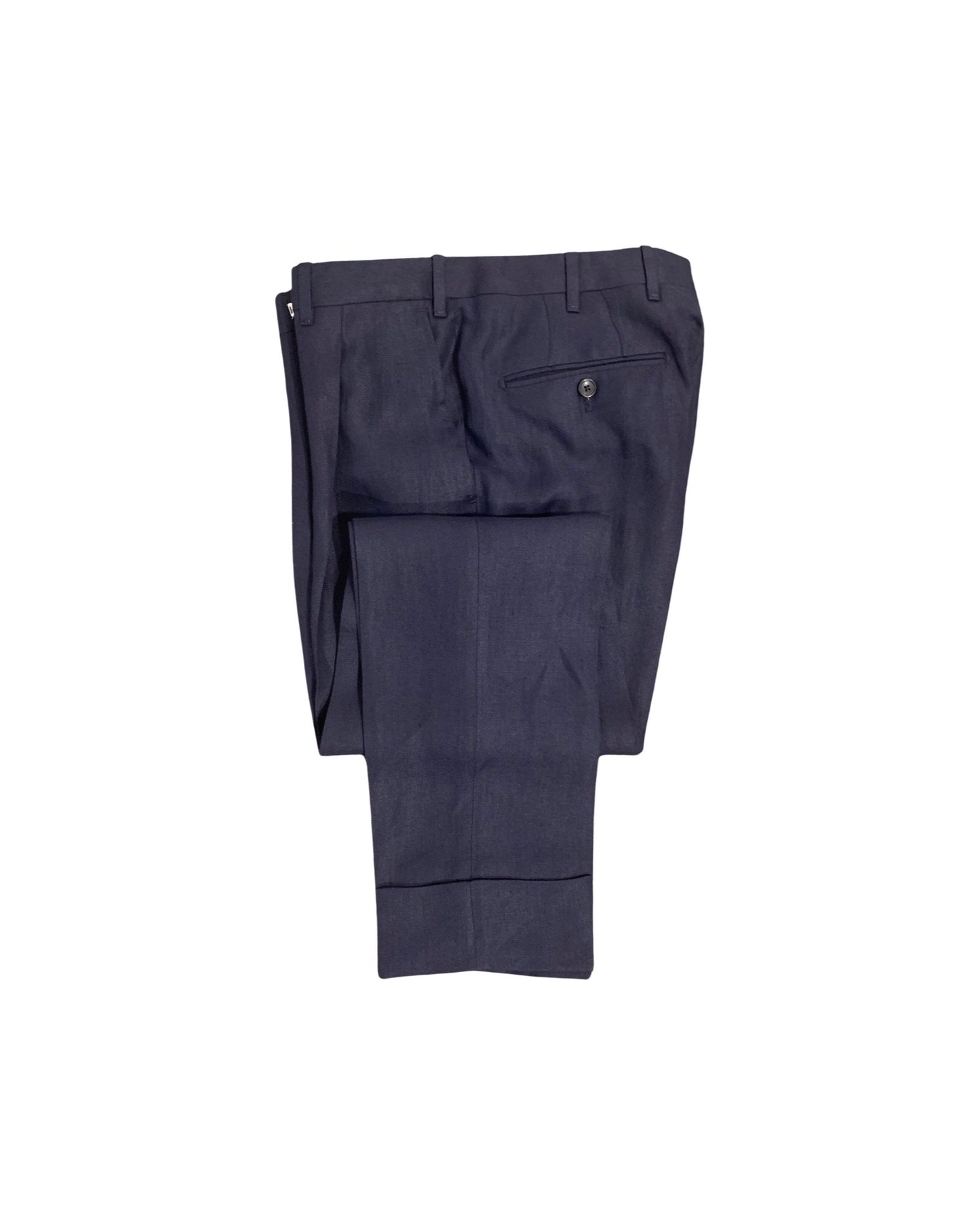 1300.00 Suit Linen Navy E.FORMICOLA Salvatore Schito