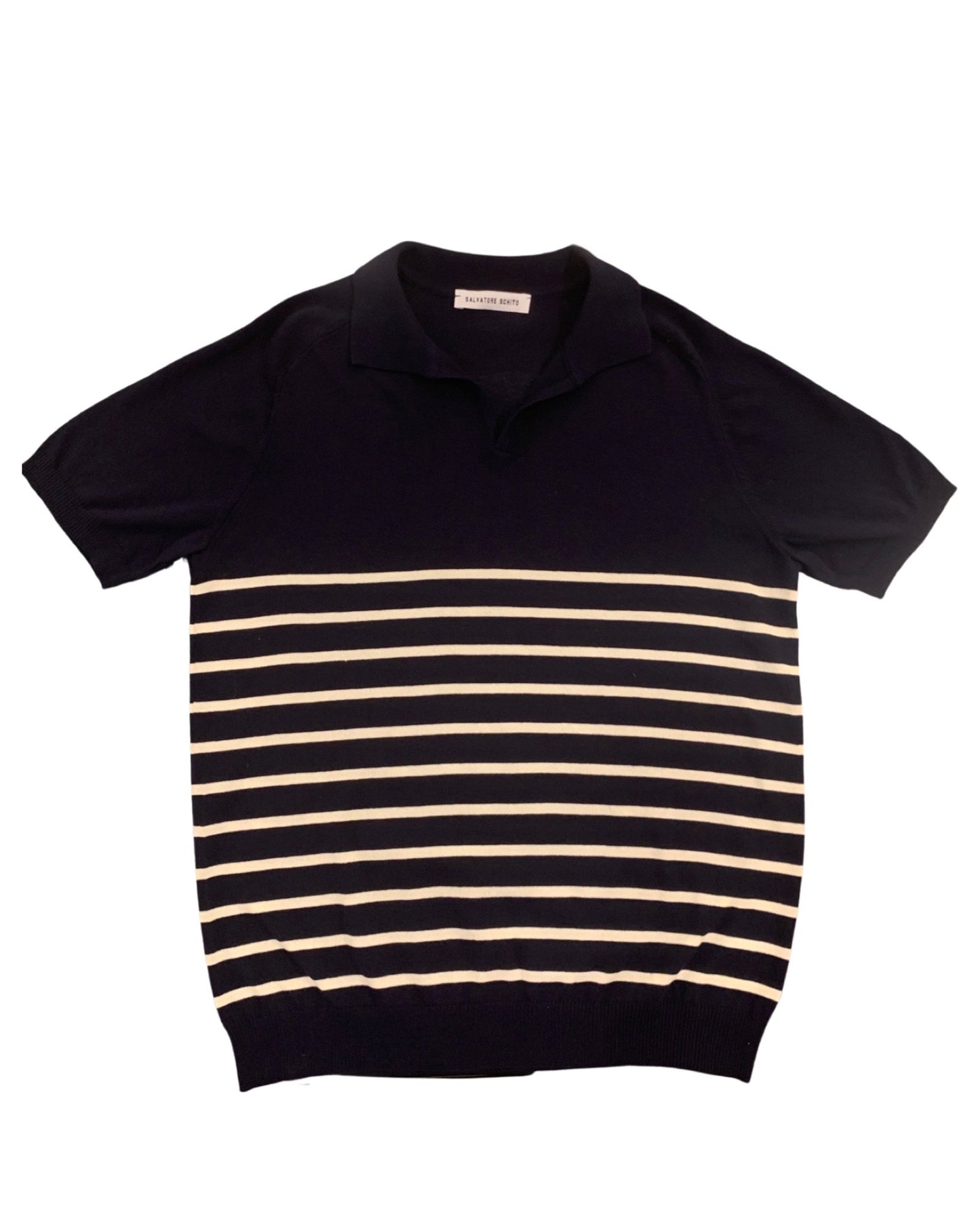 320.00 POLO Lindsay Navy SALVATORE SCHITO Salvatore Schito