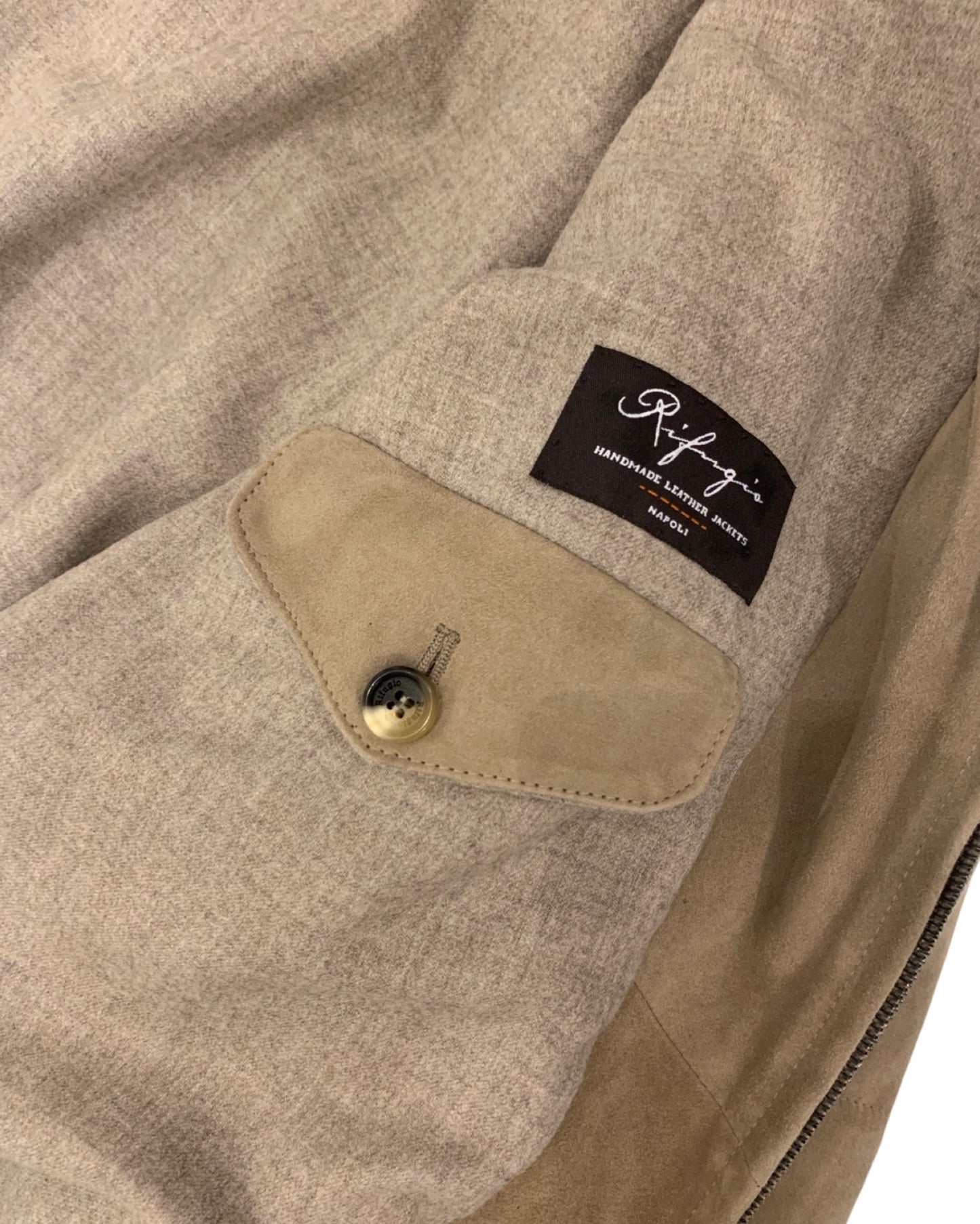 2980.00 Jacket Suede Bomber ALFREDO RIFUGIO Salvatore Schito